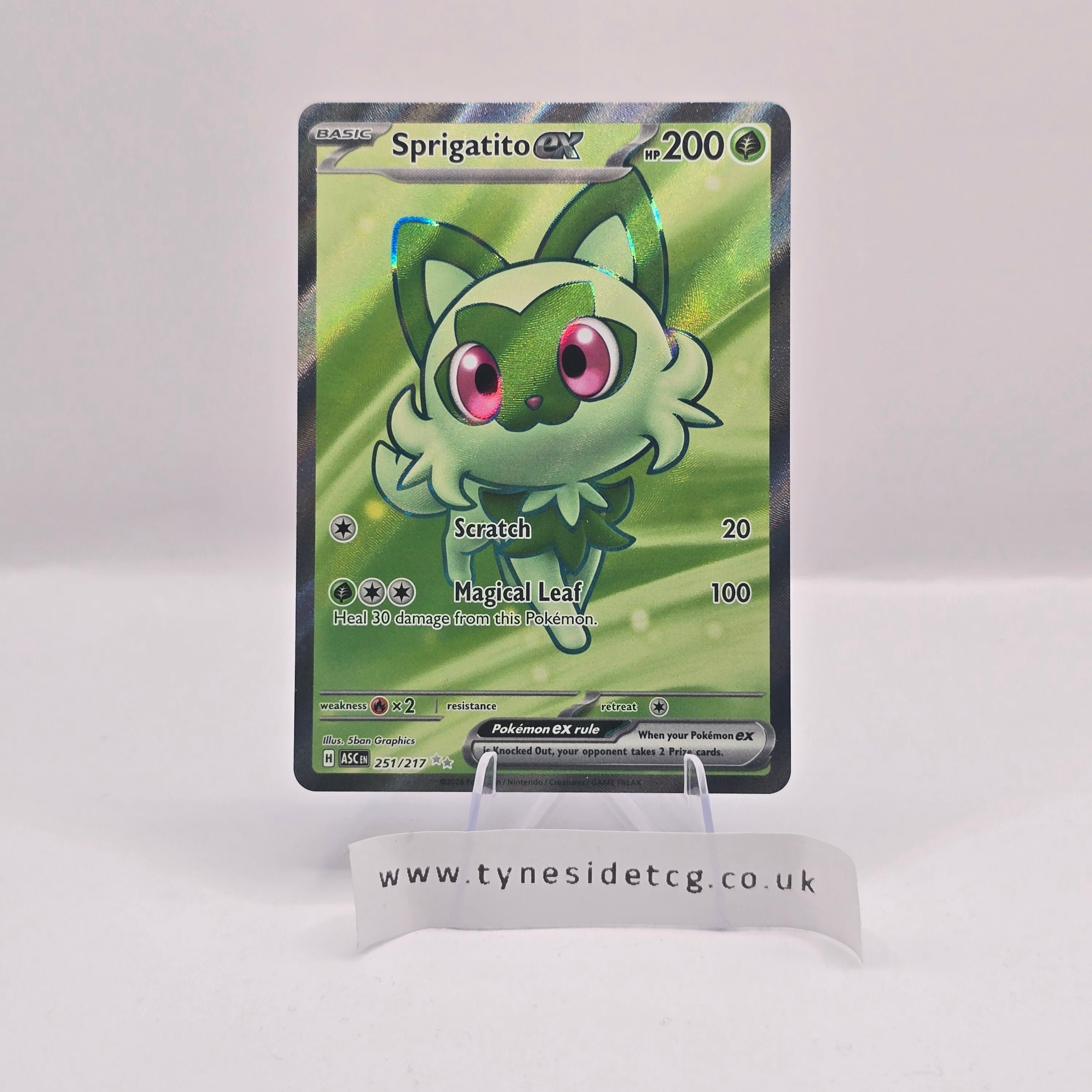Sprigatito EX 251/217 – Ascended Heroes (English Single)