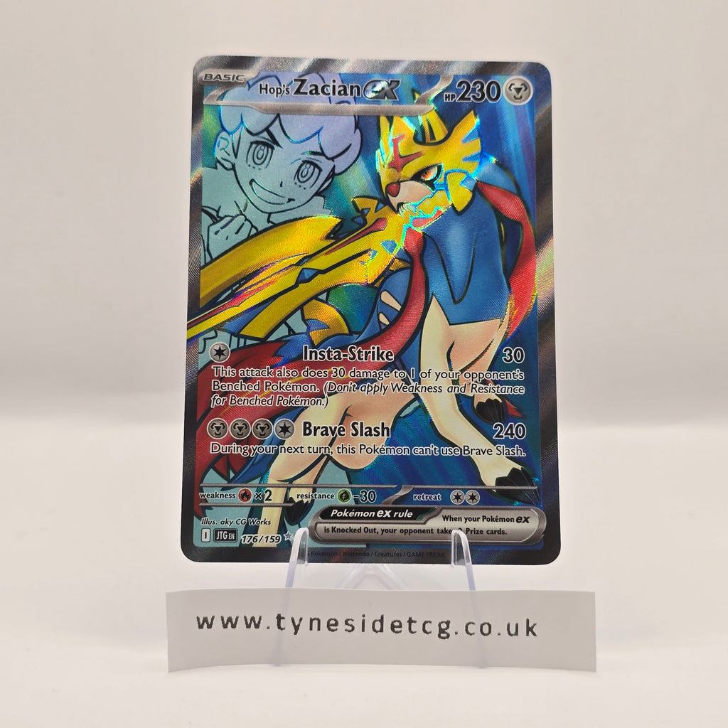 Hop’s Zacian ex 176/159 – Journey Together (English Single)