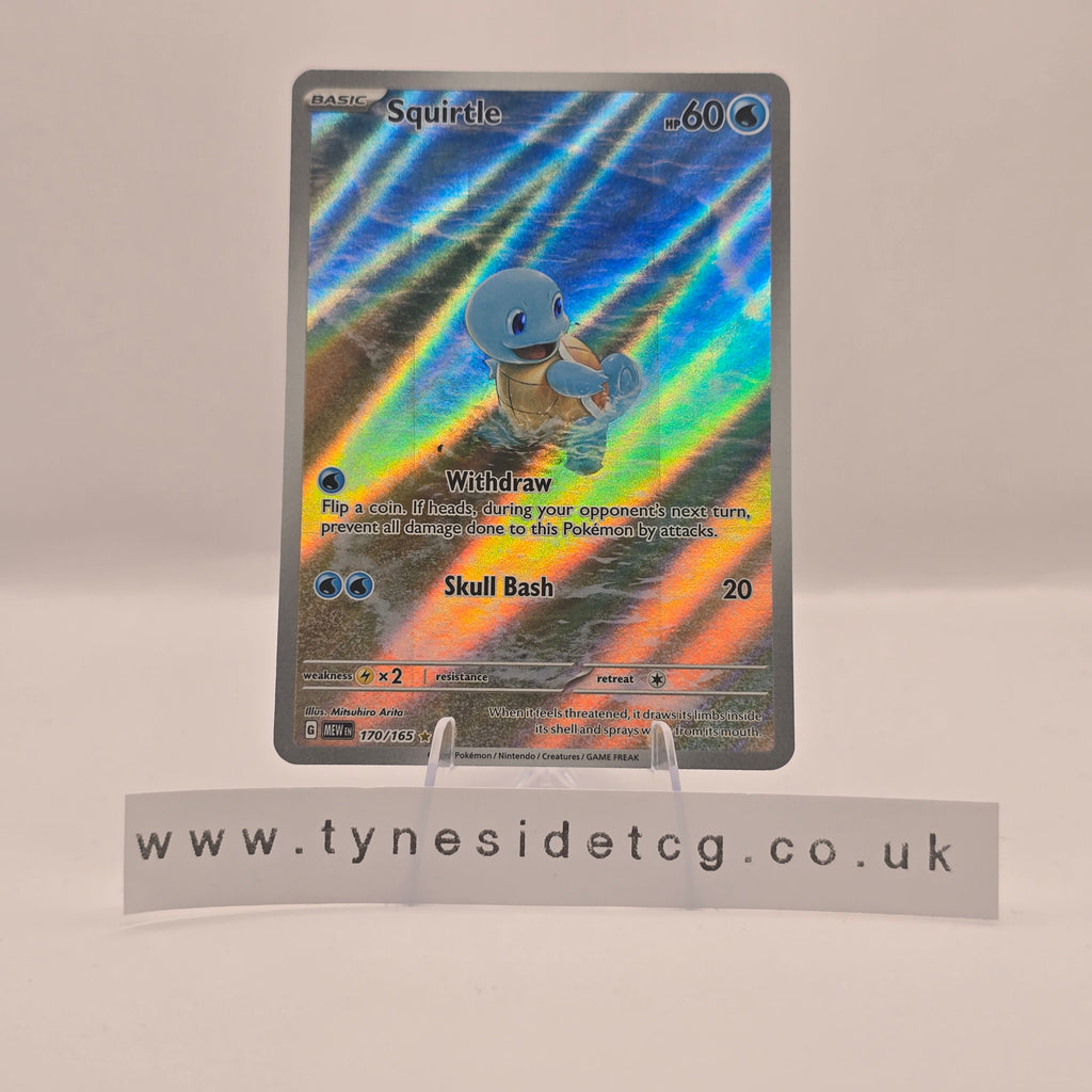 Squirtle 170/165 - Scarlet & Violet 151 (English Single)