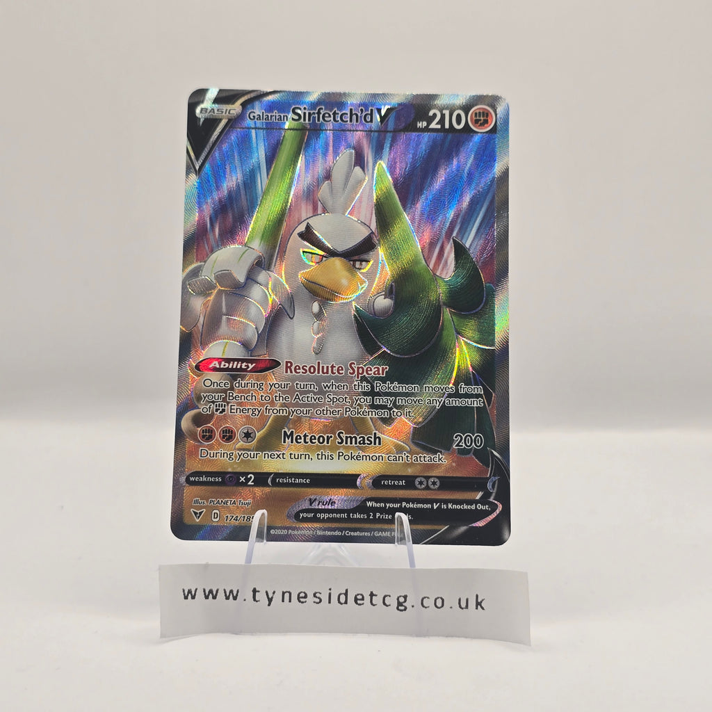 Galarian Sirfetch’d V 174/185 – Vivid Voltage (English Single)
