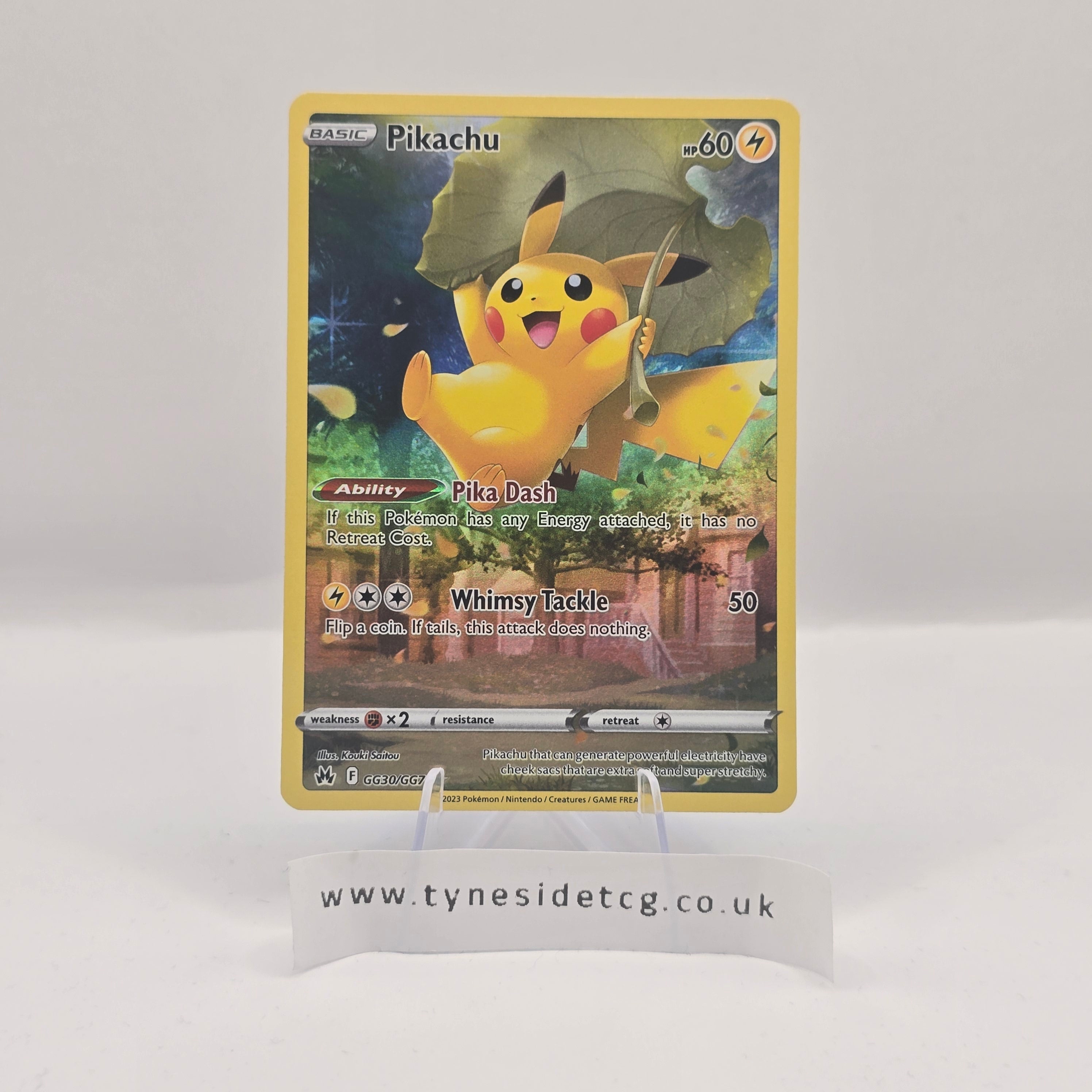 Pikachu GG30/GG70 – Crown Zenith (English Single)