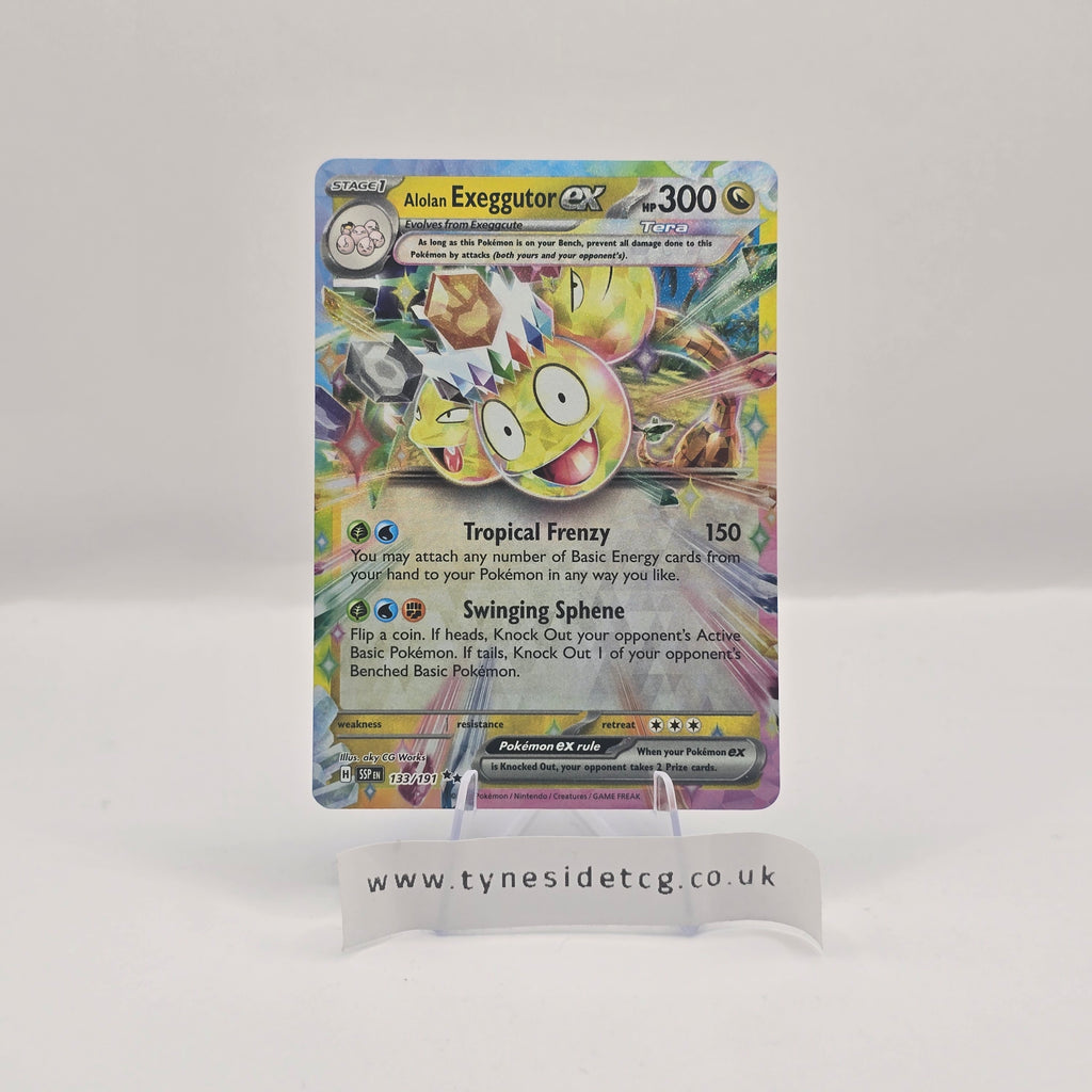Alolan Exeggutor ex 133/191 – Surging Sparks (English Single)