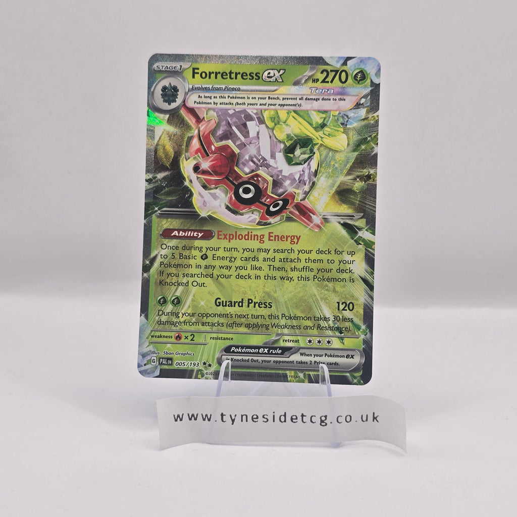 Forretress EX 005/193 – Paldea Evolved (English Single)