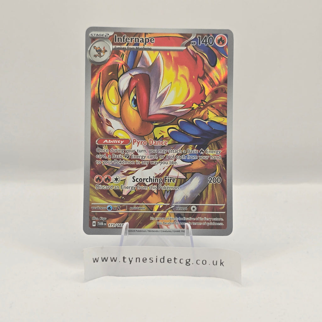 Infernape 173/167 – Twilight Masquerade (English Single)