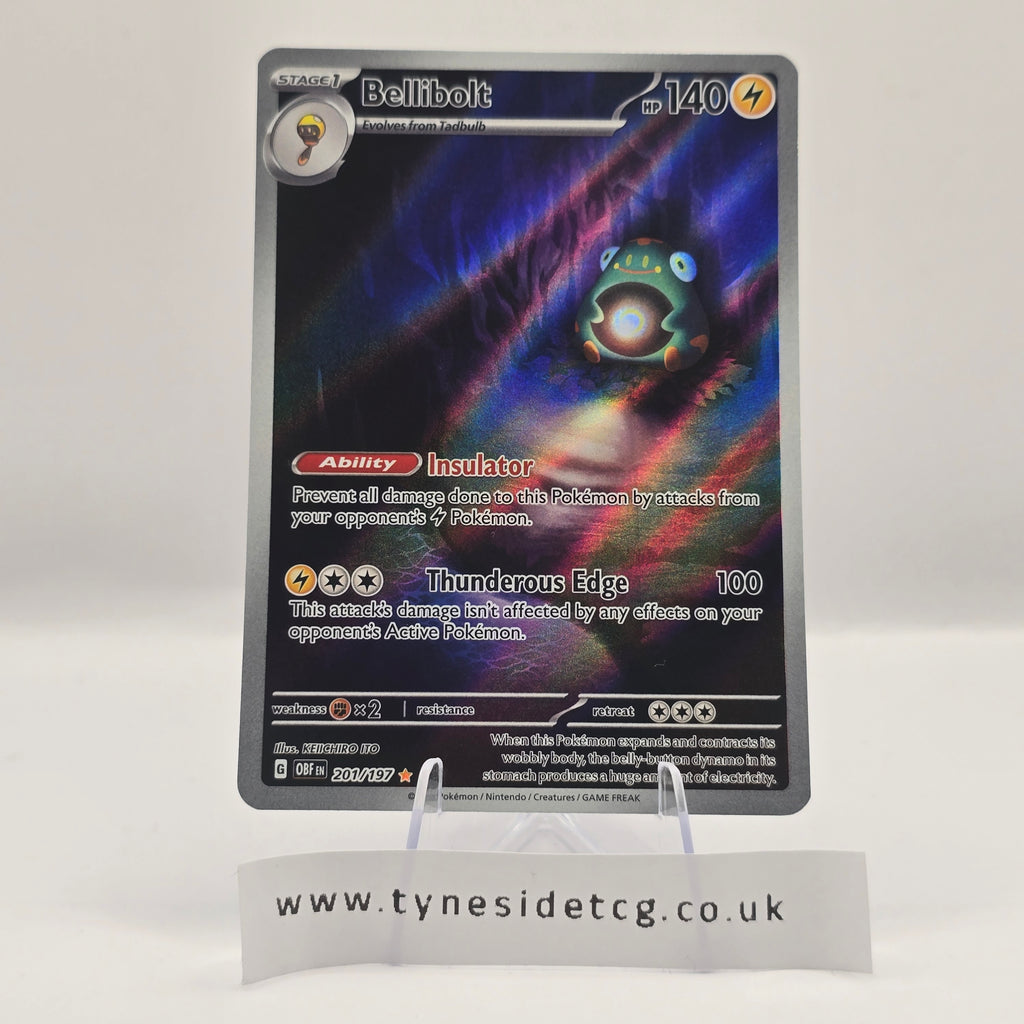 Bellibolt 201/197 – Obsidian Flames (English Single)