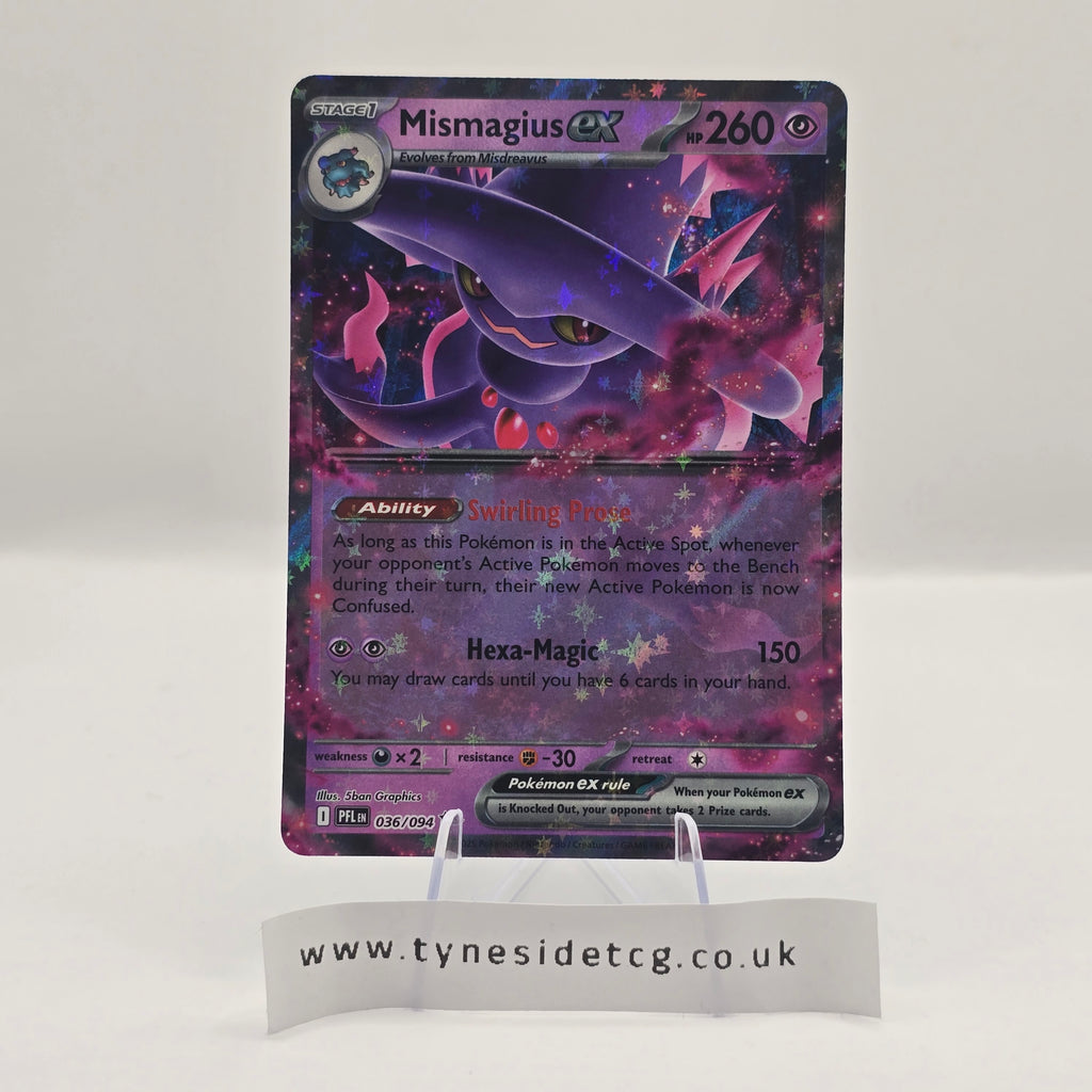 Mismagius EX 036/094 – Phantasmal Flames (English Single)