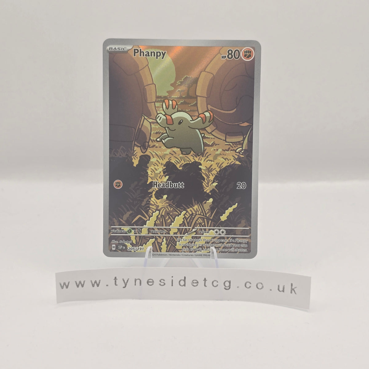 Phanpy 205/191 - Surging Sparks (English Single)