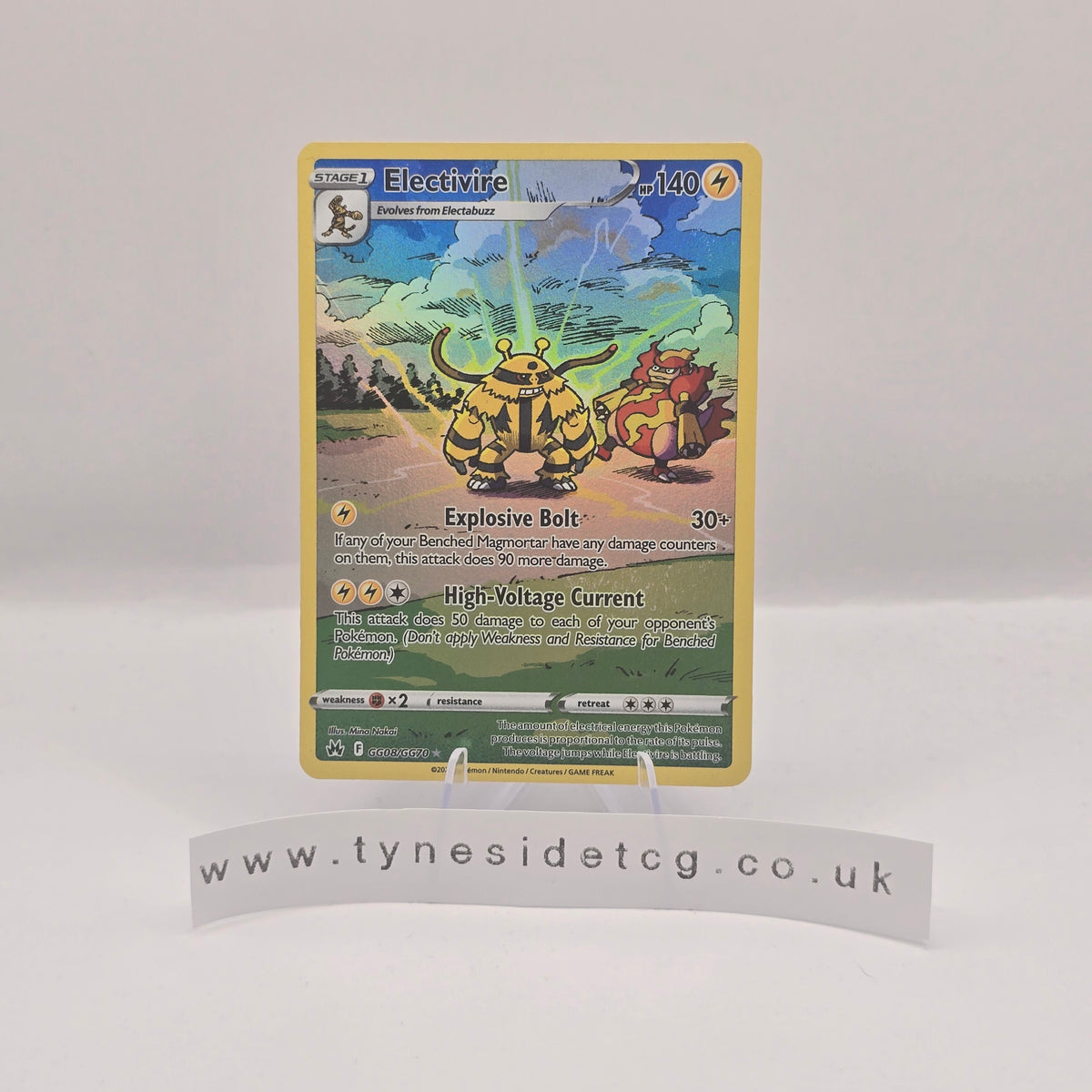 Electivire GG08/GG70 - Crown Zenith (English Single)