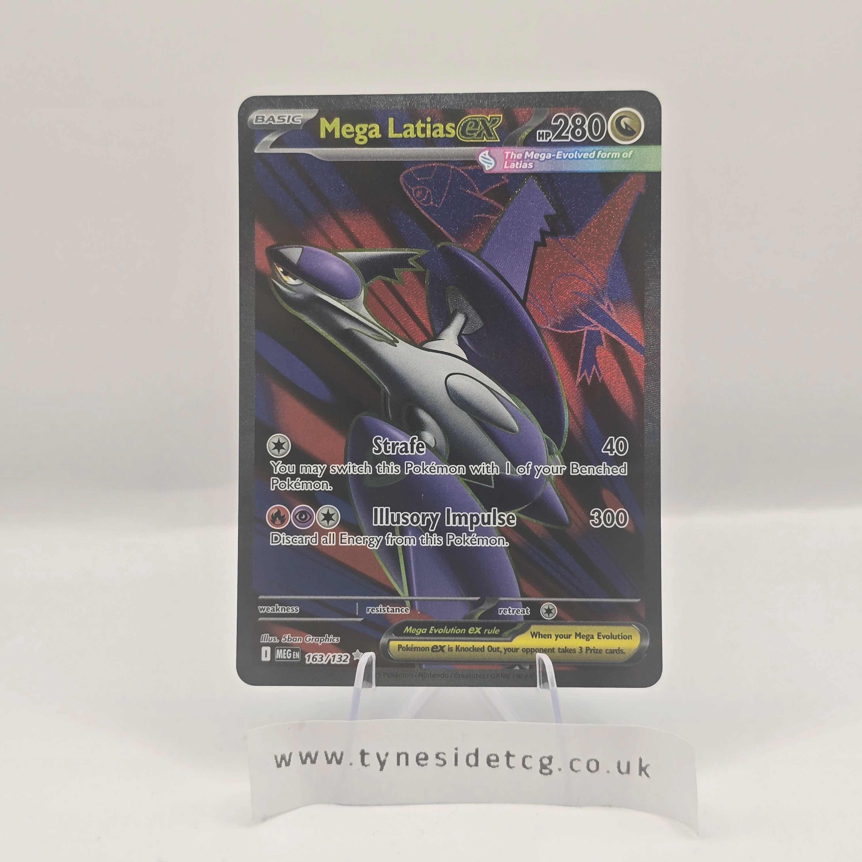 Mega Latias EX 163/132 – Mega Evolution (English Single)
