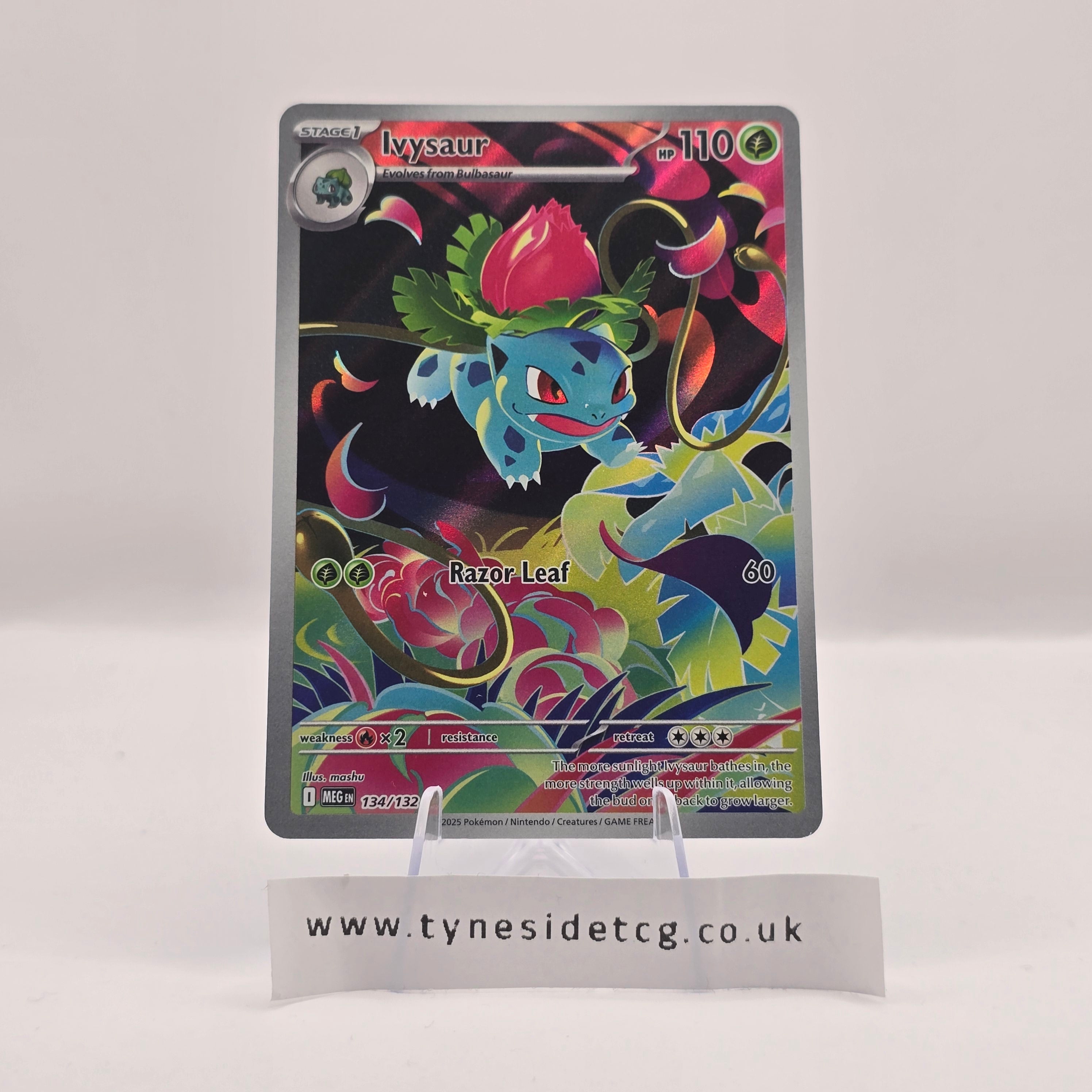 Ivysaur 134/132 – Mega Evolution (English Single)