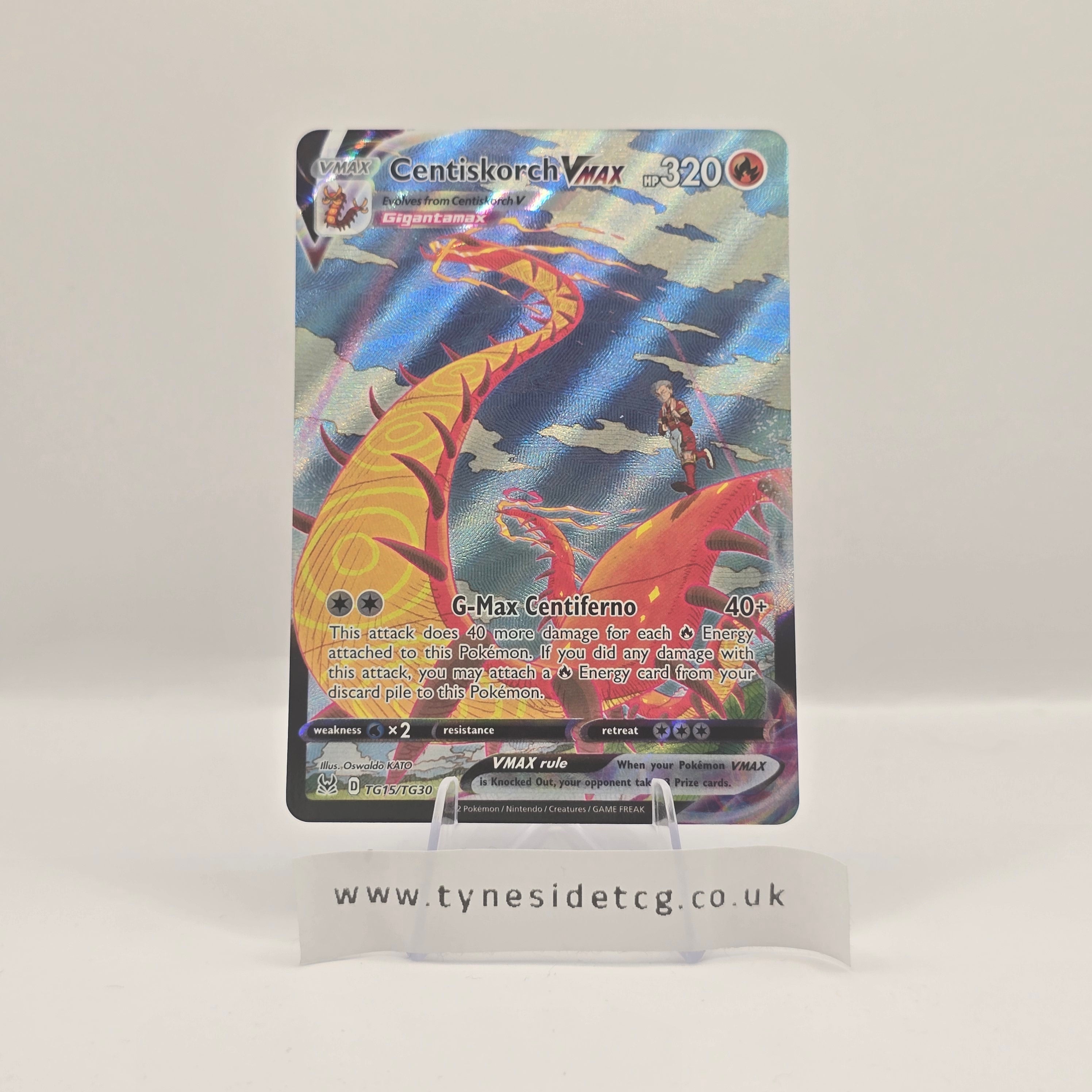Centiskorch VMAX TG15/TG30 - Lost Origin (English Single)