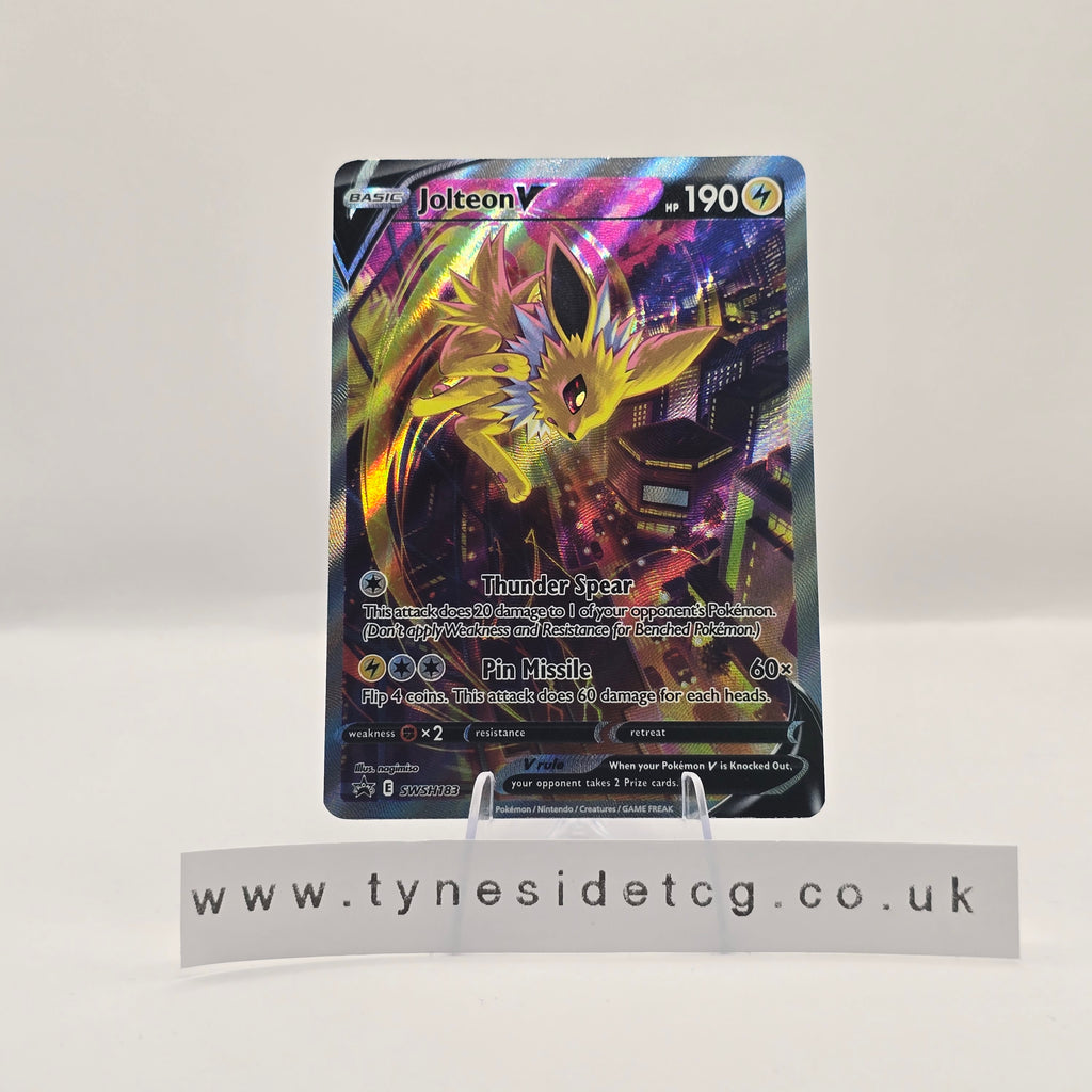 Jolteon V SWSH183 - Sword & Shield Promos (English Single) - RESERVED