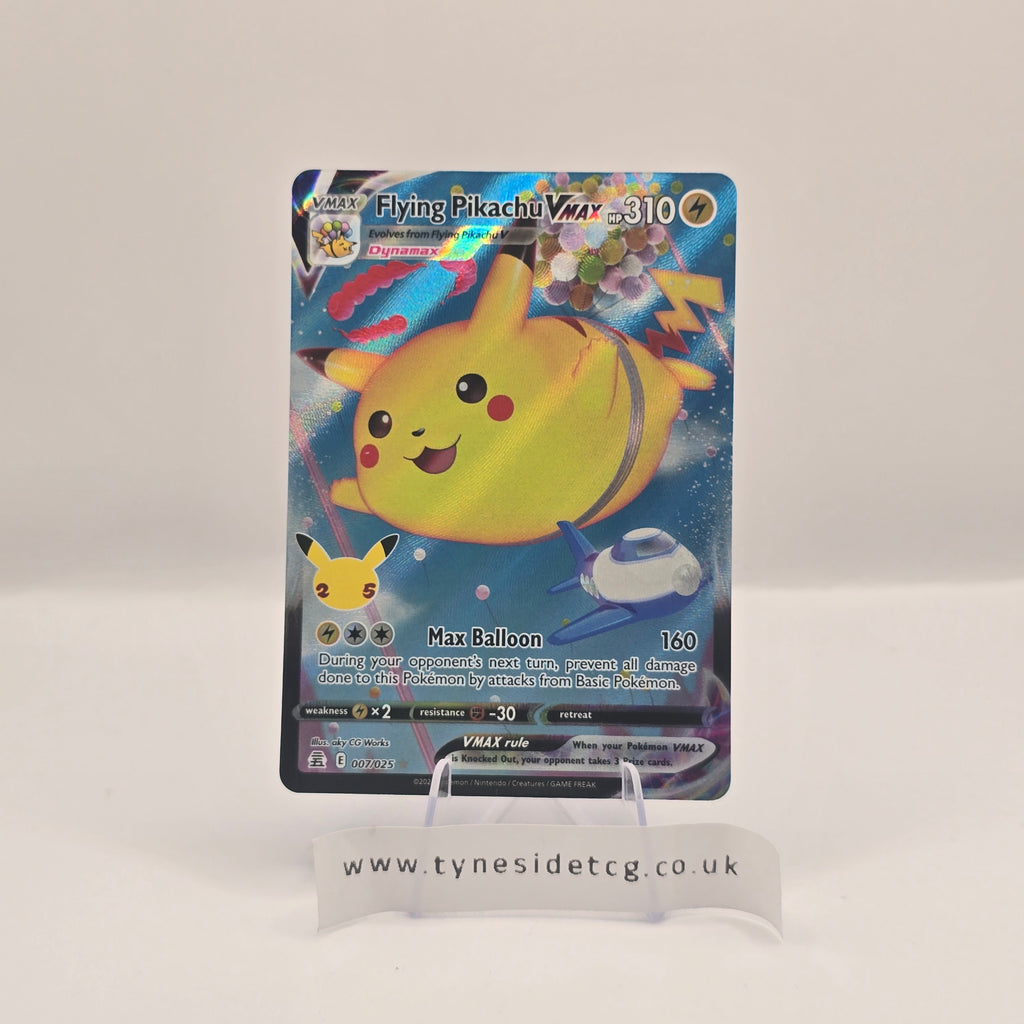 Flying Pikachu VMAX 007/025 – Celebrations (English Single)