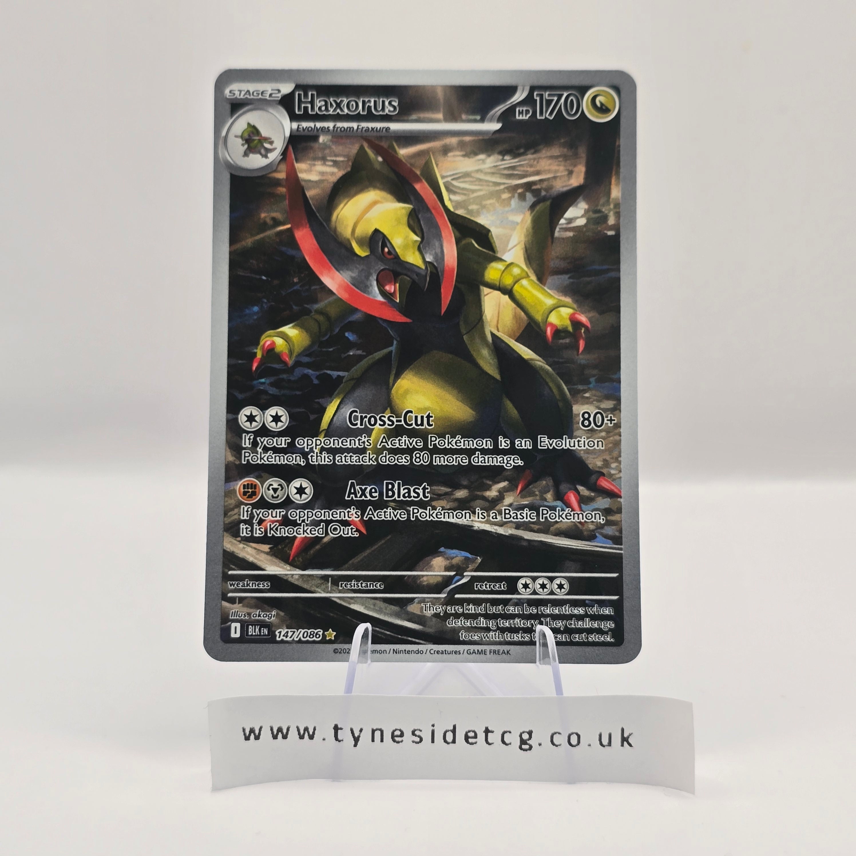 Haxorus 147/086 – Black Bolt (English Single)