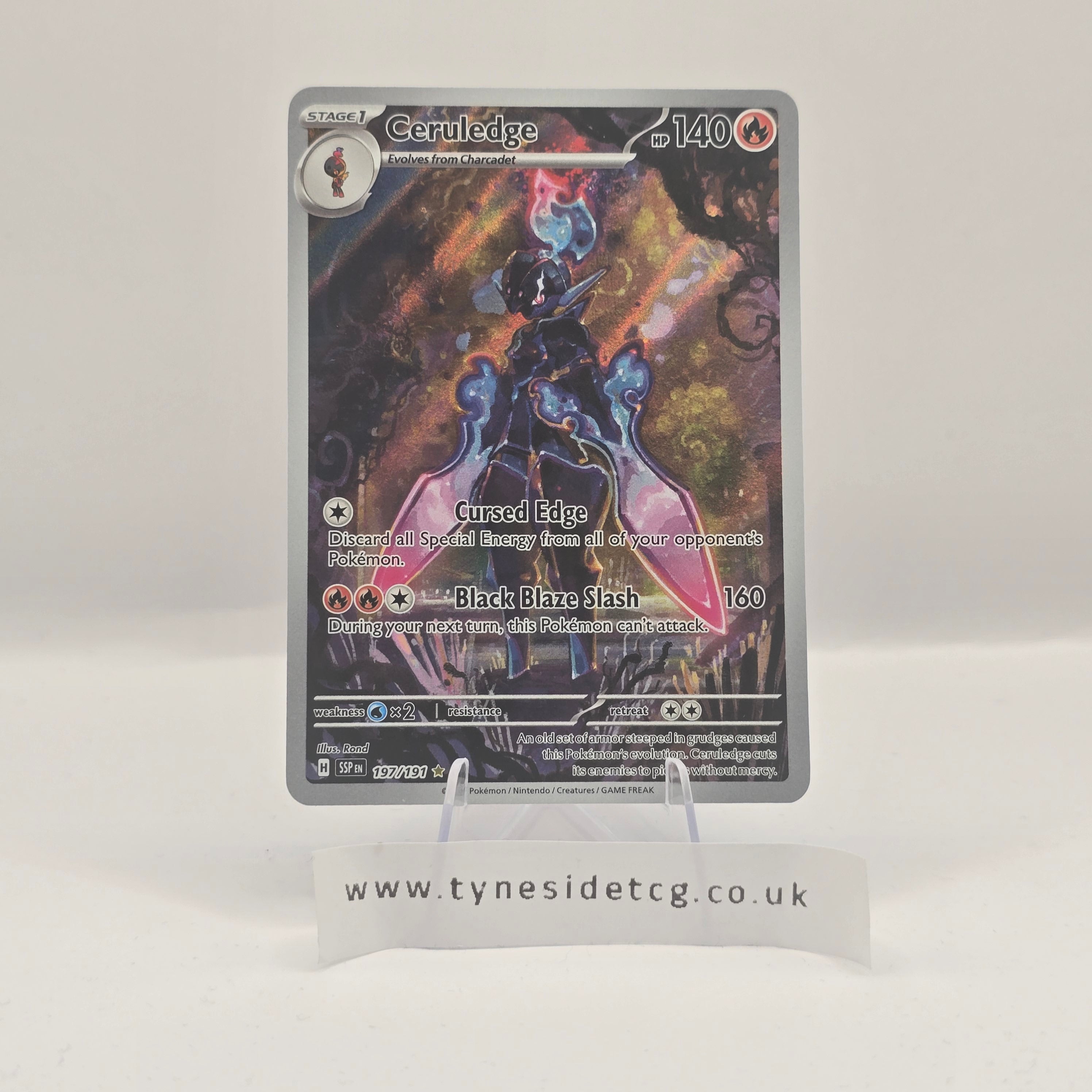 Ceruledge 197/191 – Surging Sparks (English Single)