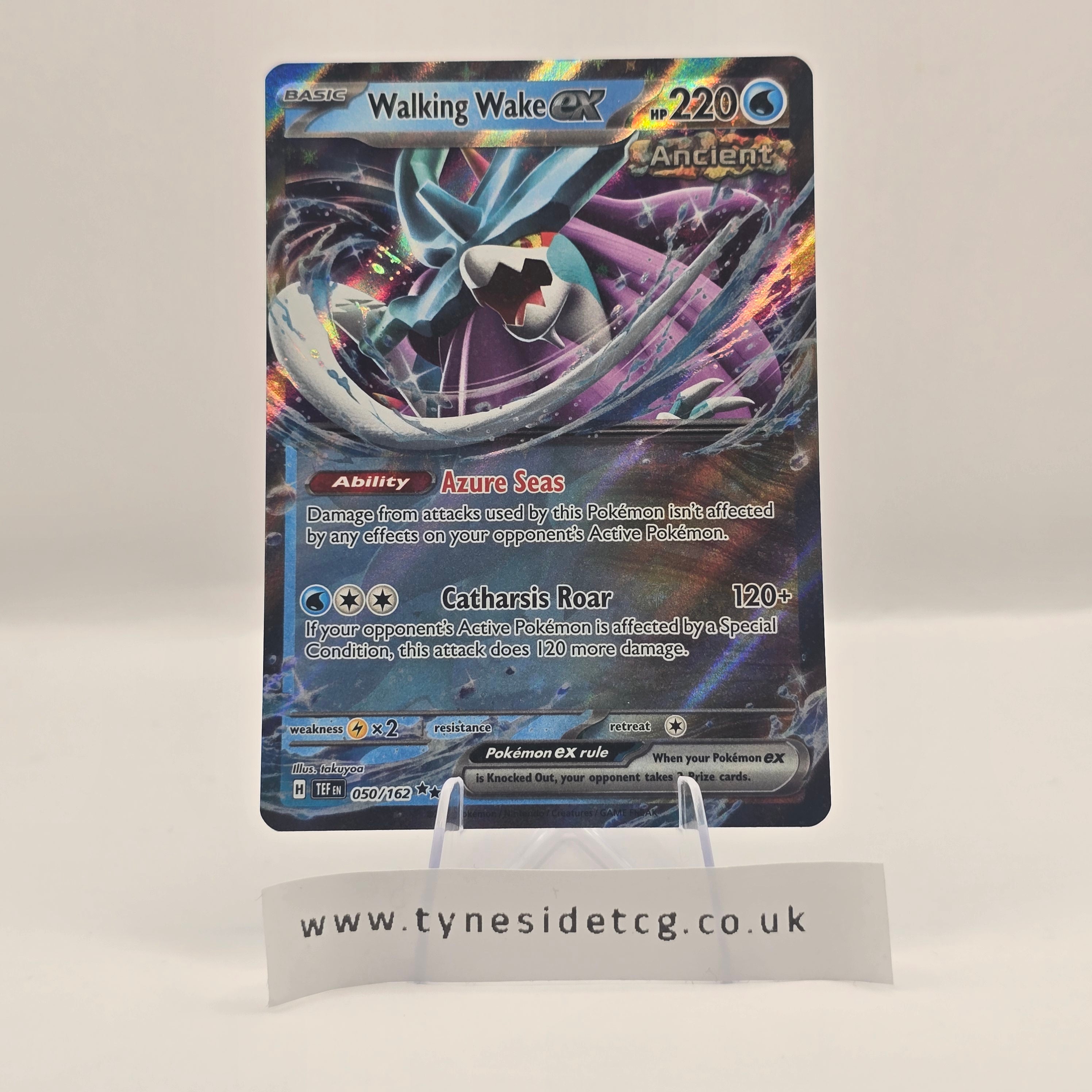 Walking Wake EX 050/162 – Temporal Forces (English Single)