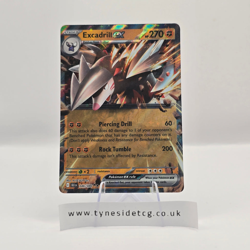 Excadrill ex 046/086 – Black Bolt (English Single)