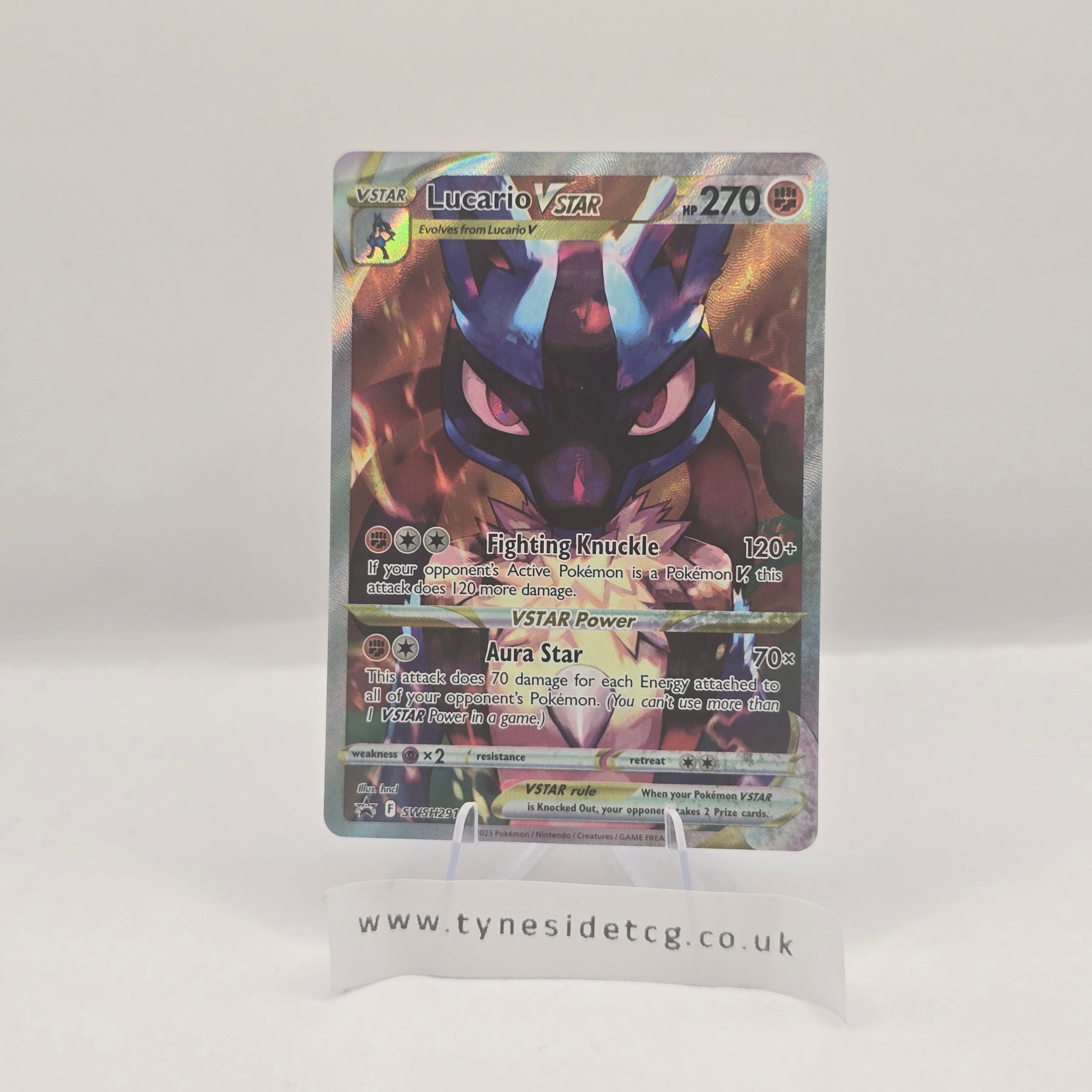 Lucario VSTAR SWSH291 – Promo (English Single)