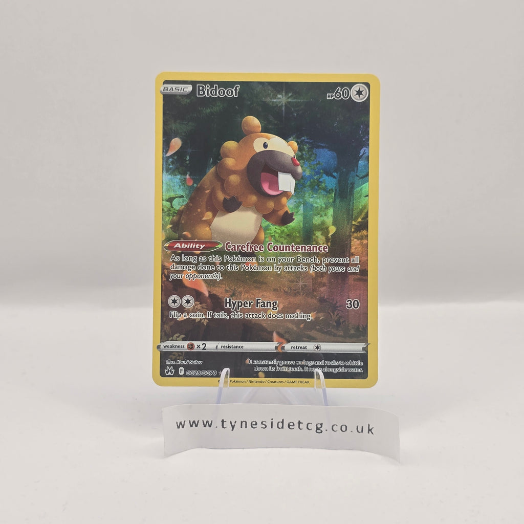 Bidoof GG29/GG70 – Crown Zenith (English Single)