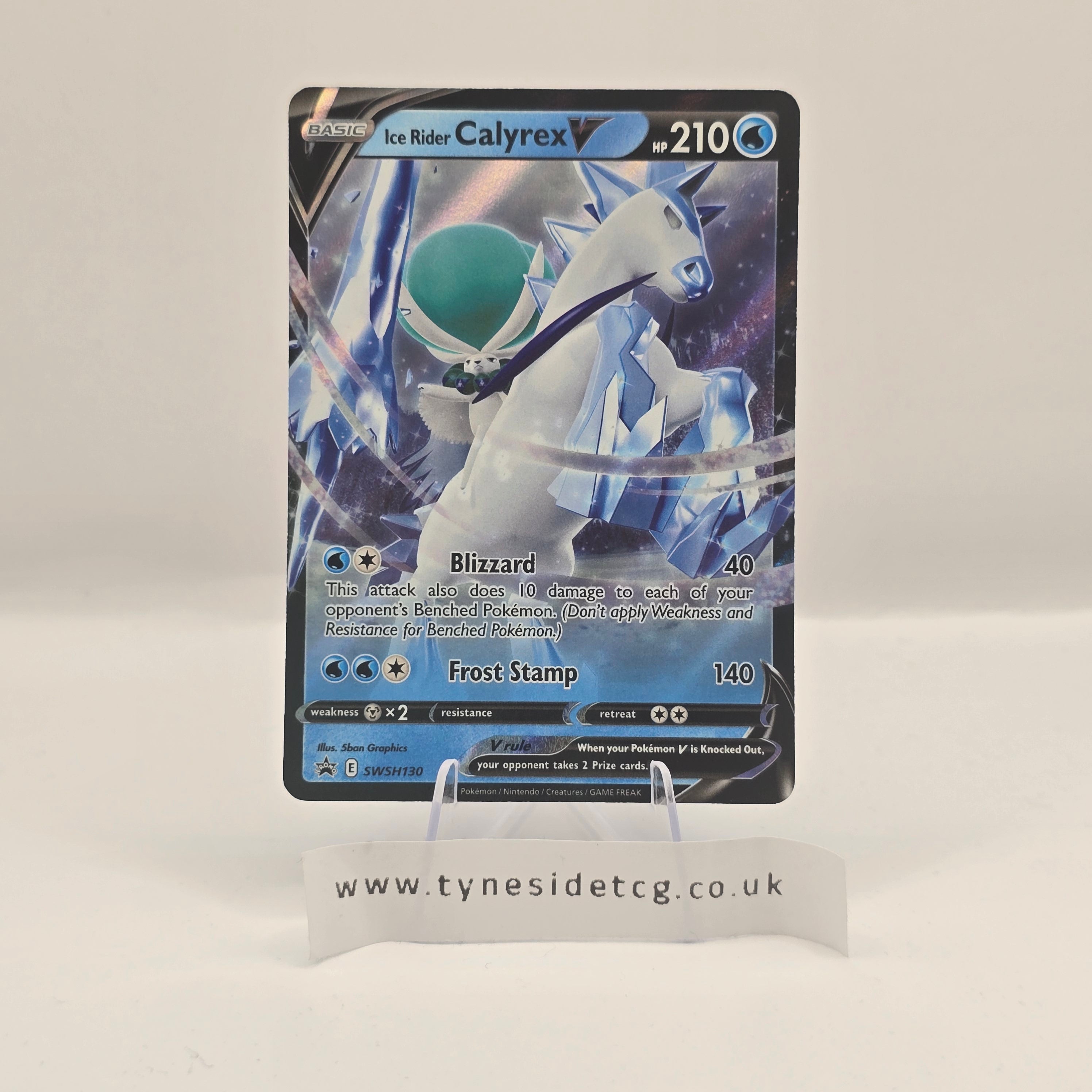 Ice Rider Calyrex V SWSH130 – Promo (English Single)