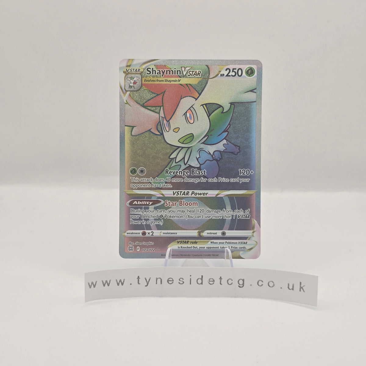 Shaymin VSTAR 173/172 - Brilliant Stars (English Single)