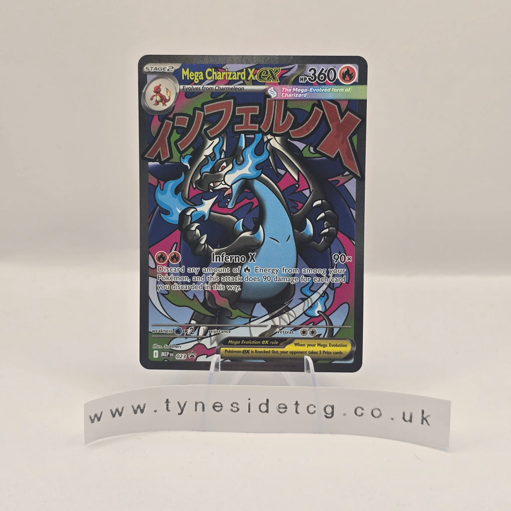 Mega Charizard X ex MEP023 - Mega Evolutions Promos (English Single)