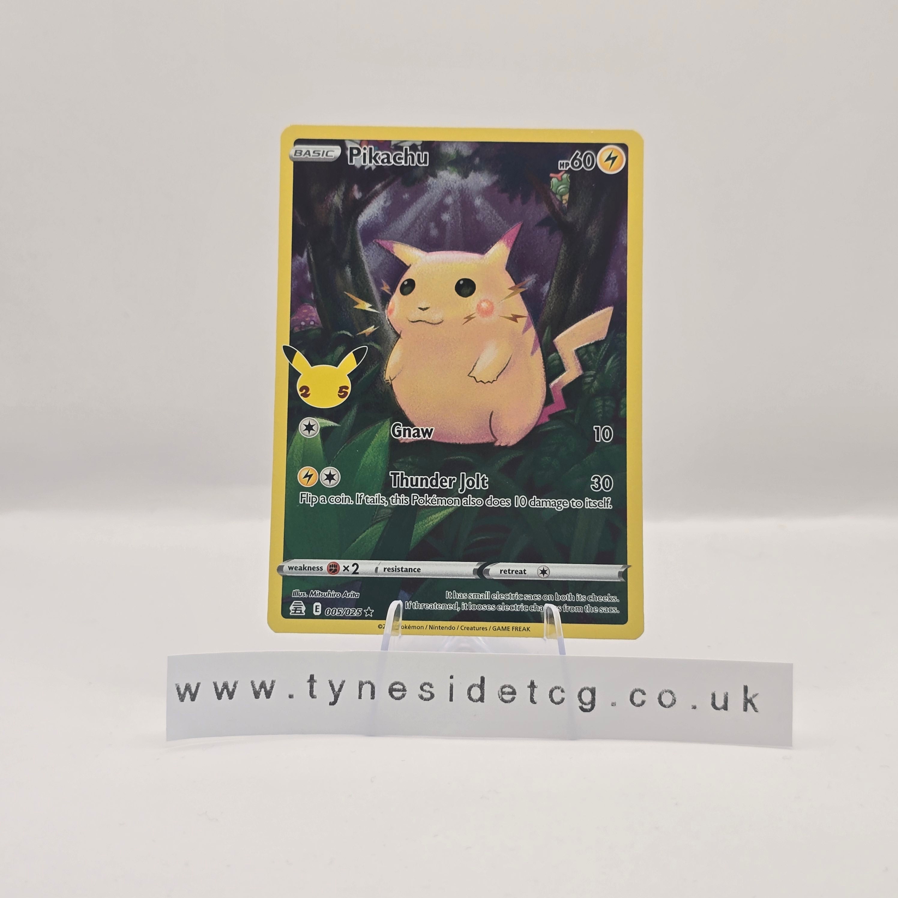 Pikachu 005/025 - Celebrations (English Single)