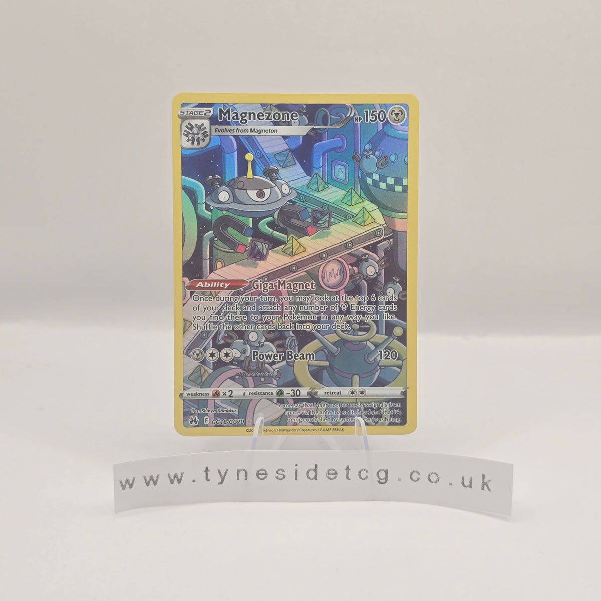 Magnezone GG18/GG70 - Crown Zenith (English Single)