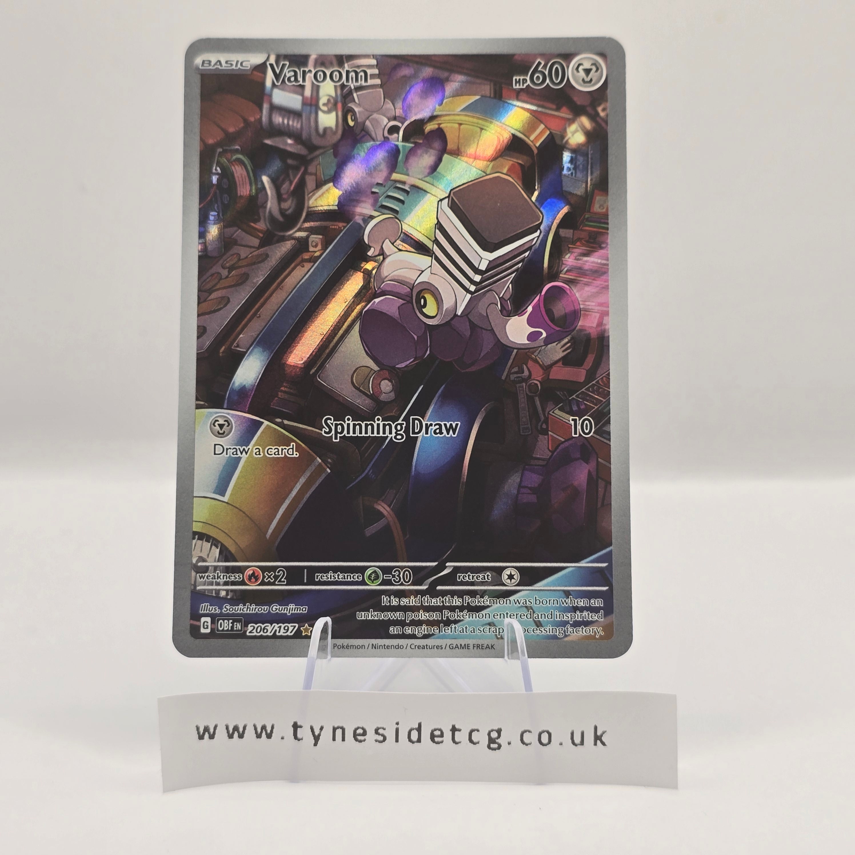 Varoom 206/197 – Obsidian Flames (English Single)