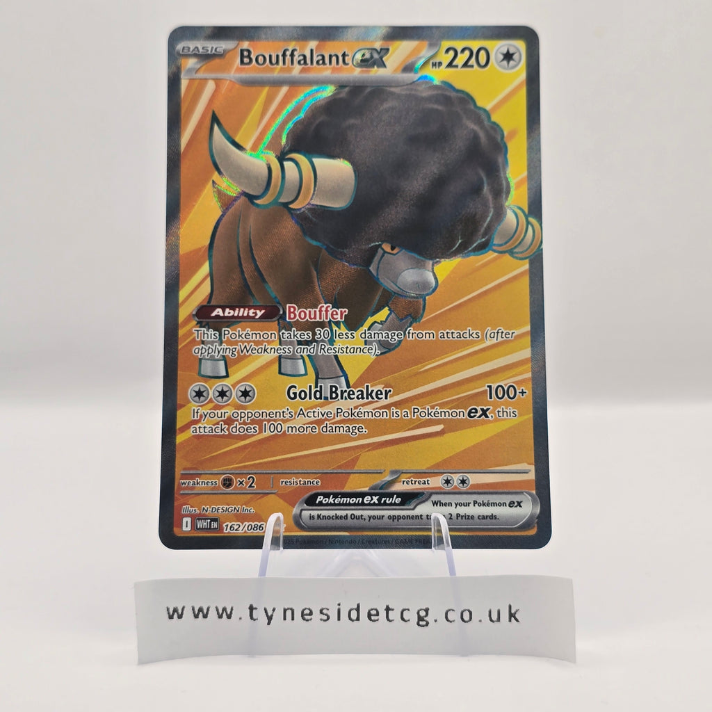 Bouffalant ex 162/086 – White Flare (English Single)