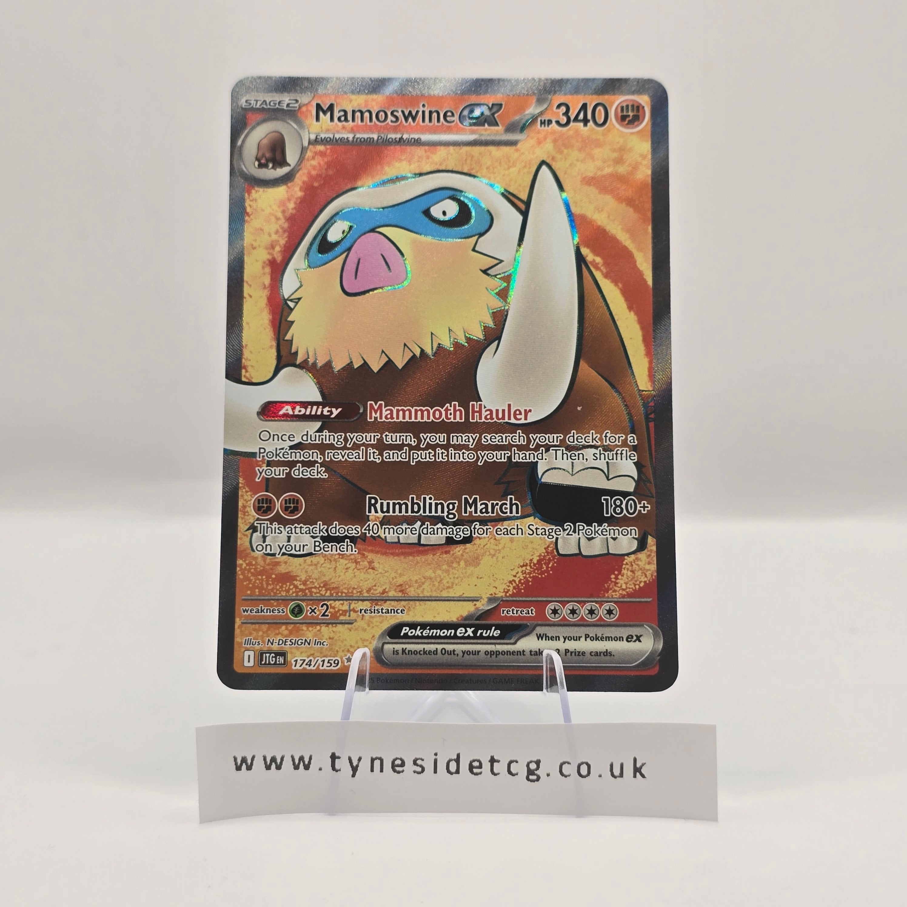 Mamoswine ex 174/159 – Journey Together (English Single)