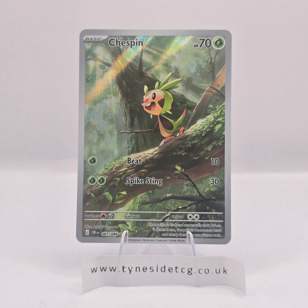 Chespin 087/086 – Chaos Rising (English Single)