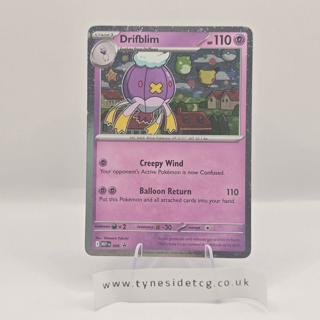 Drifblim MEP006 – Mega Evolutions Promo (English Single)