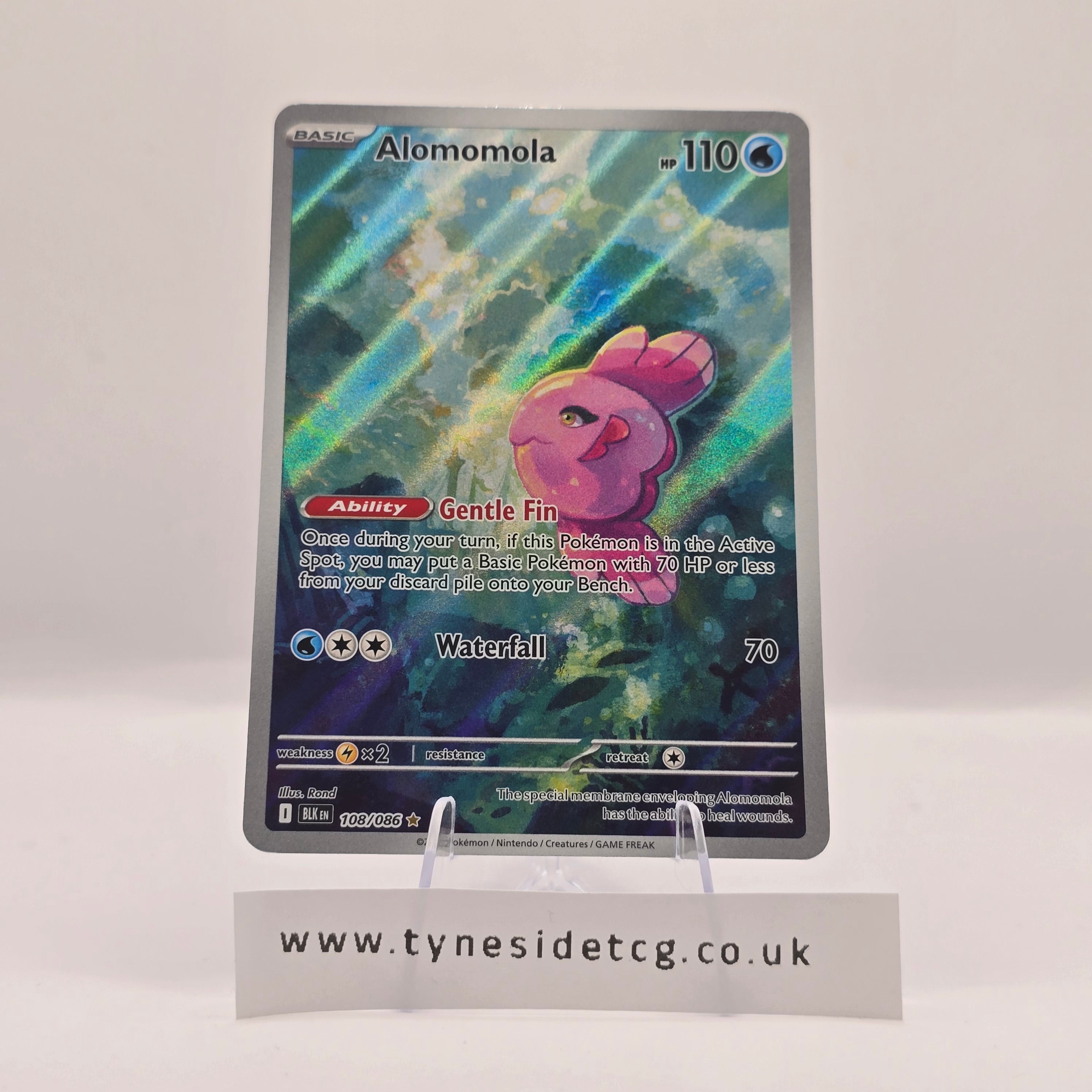 Alomomola 108/086 – Black Bolt (English Single)