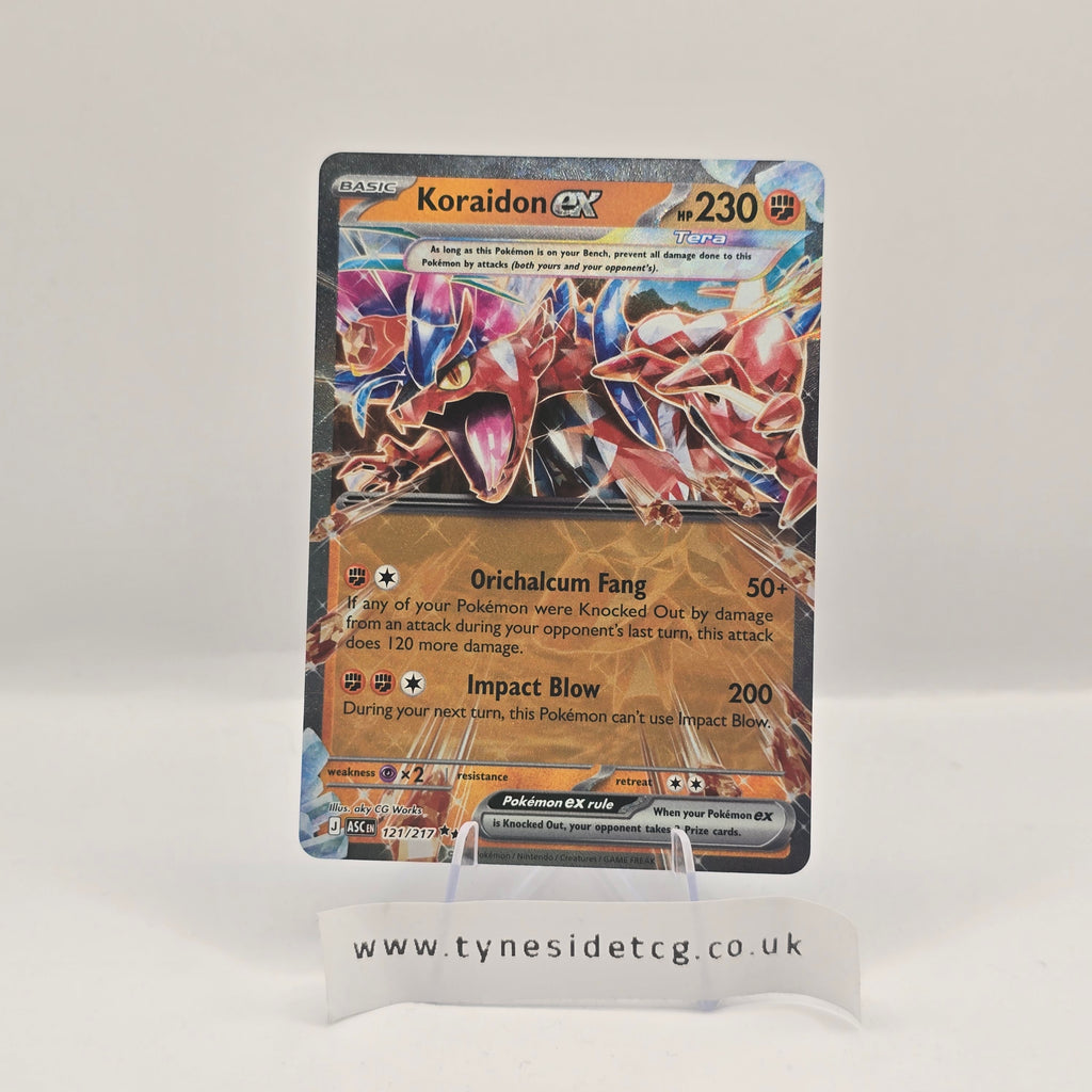 Koraidon EX 121/217 – Ascended Heroes (English Single)