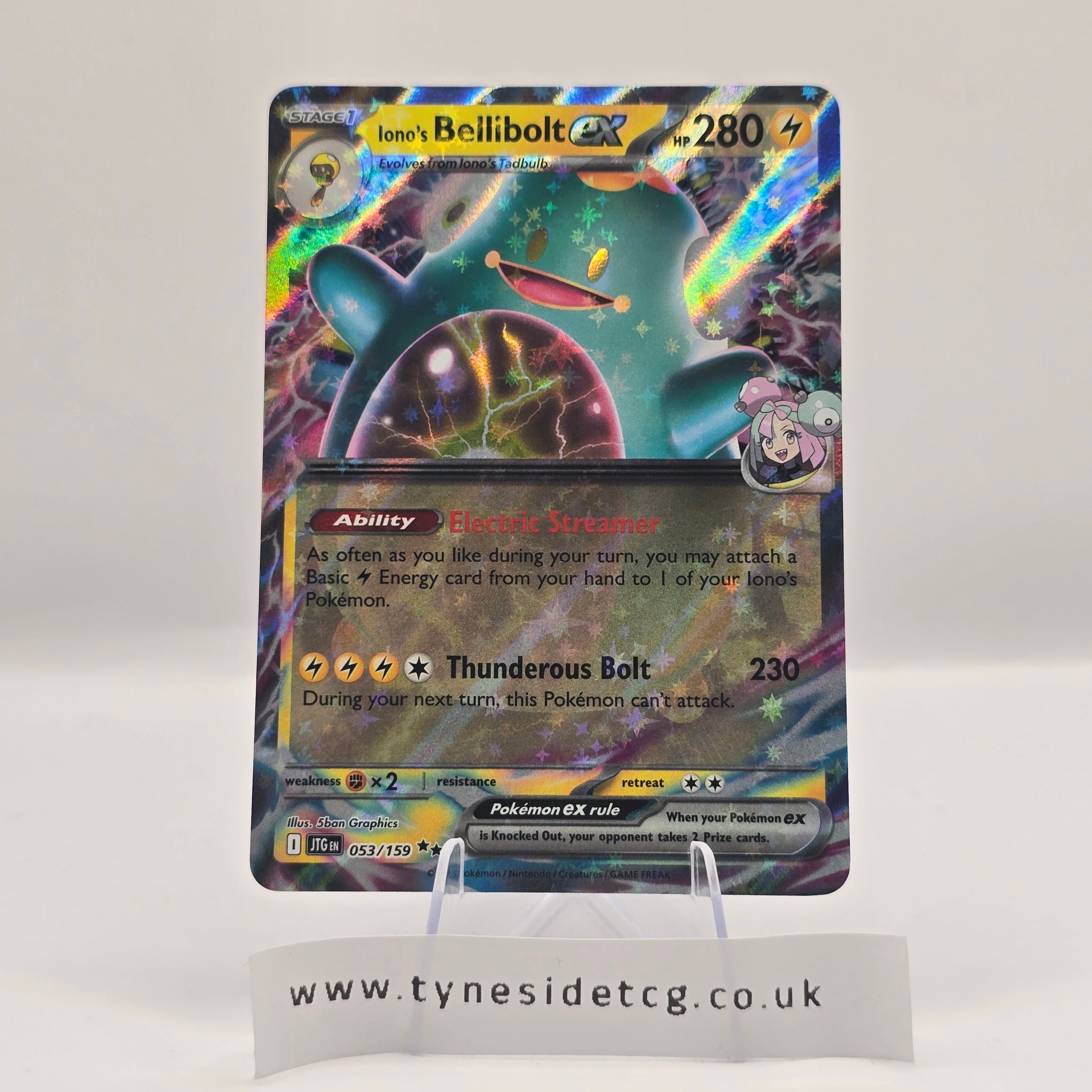 Iono’s Bellibolt EX 053/159 – Journey Together (English Single)