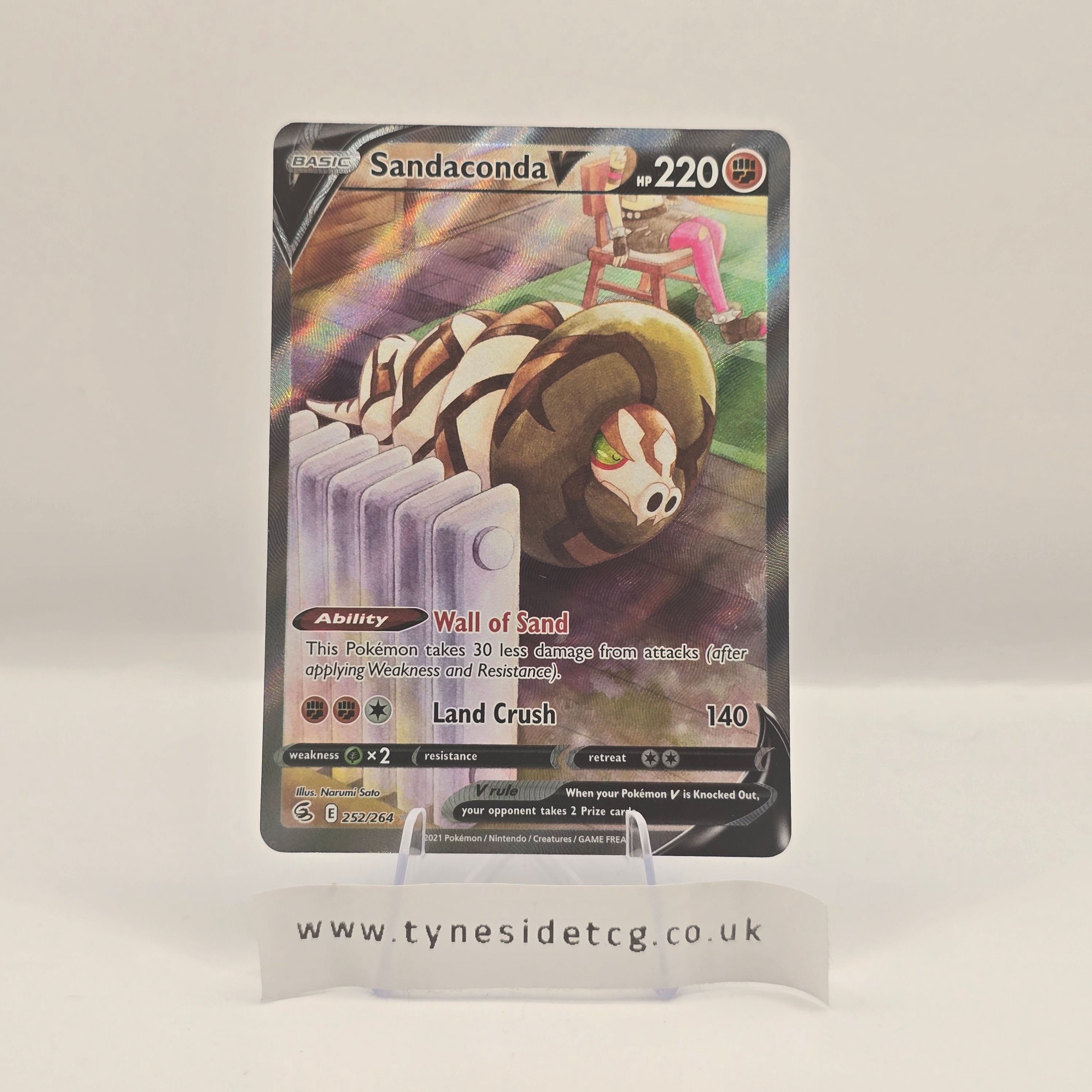 Sandaconda V 252/264 - Fusion Strike (English Single)