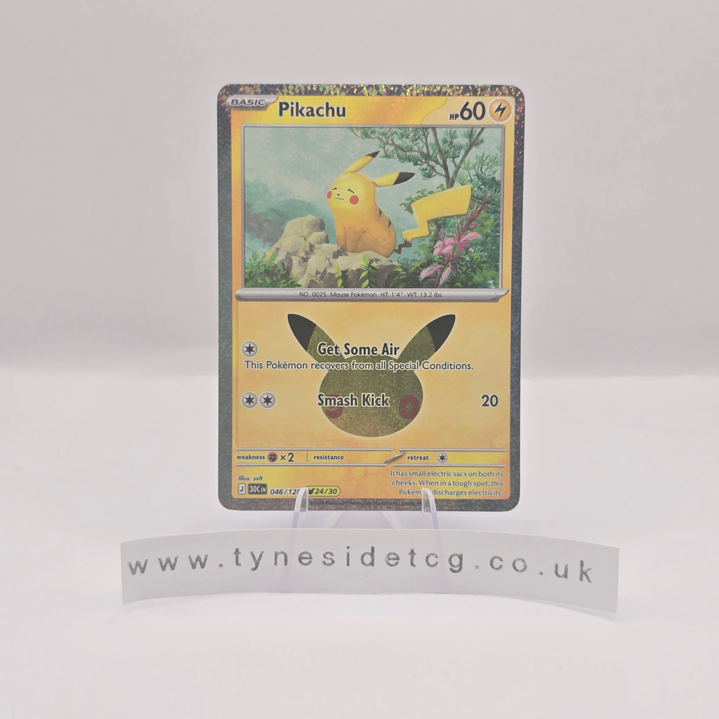 Pikachu 046/128 - 30th Celebration (English Single)