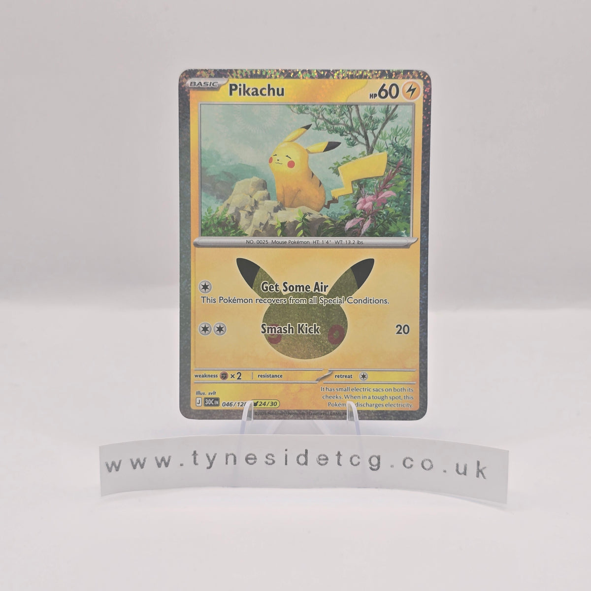 Pikachu 046/128 - 30th Celebration (English Single)
