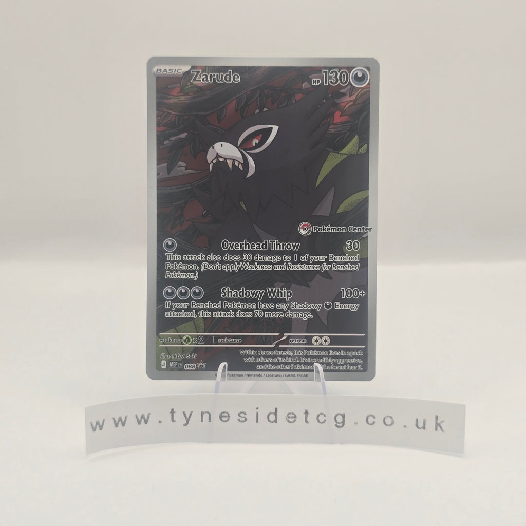 Zarude MEP088 - Mega Evolutions Promos Pokemon Center Stamped (English Single)