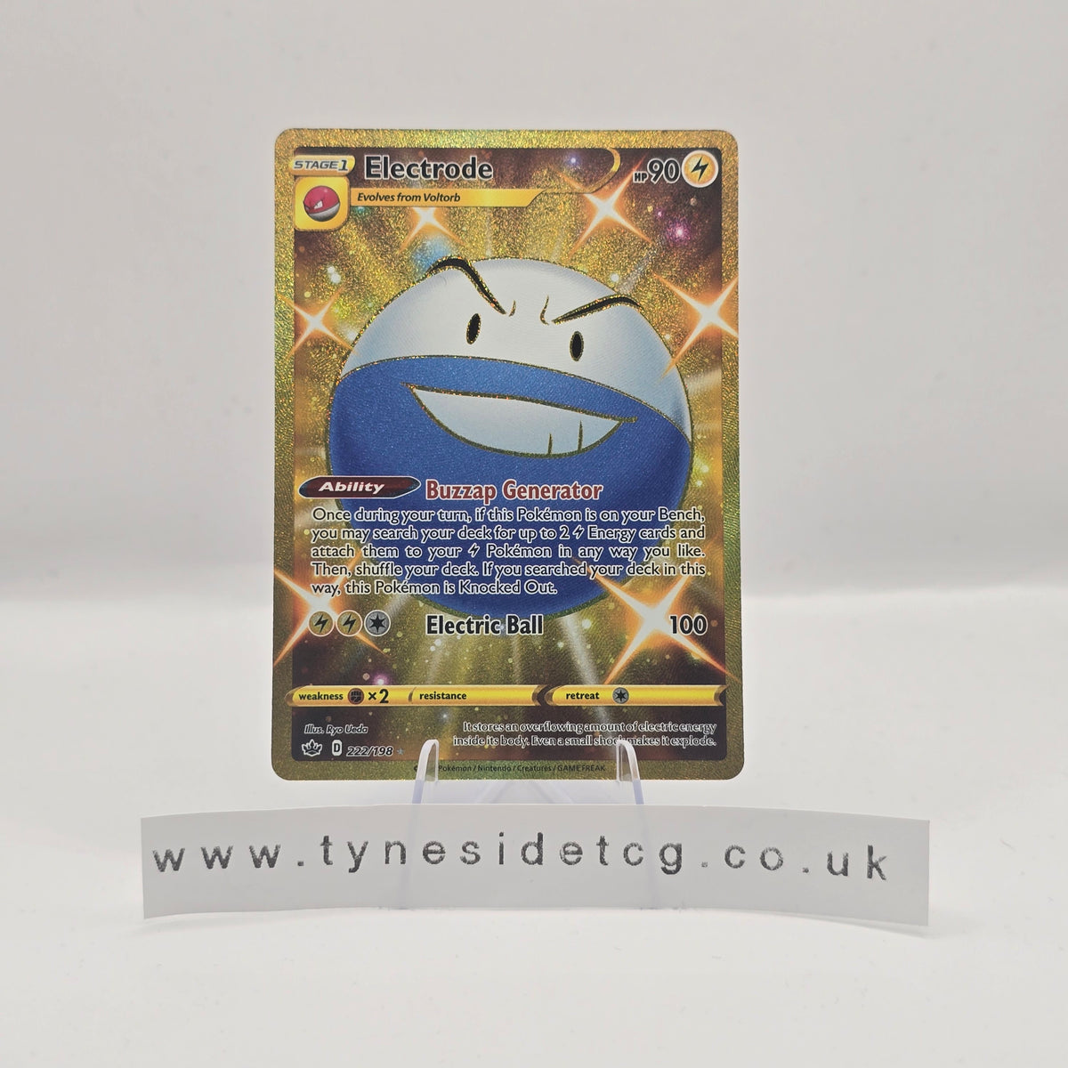 Electrode 222/198 - Chilling Reign (English Single)