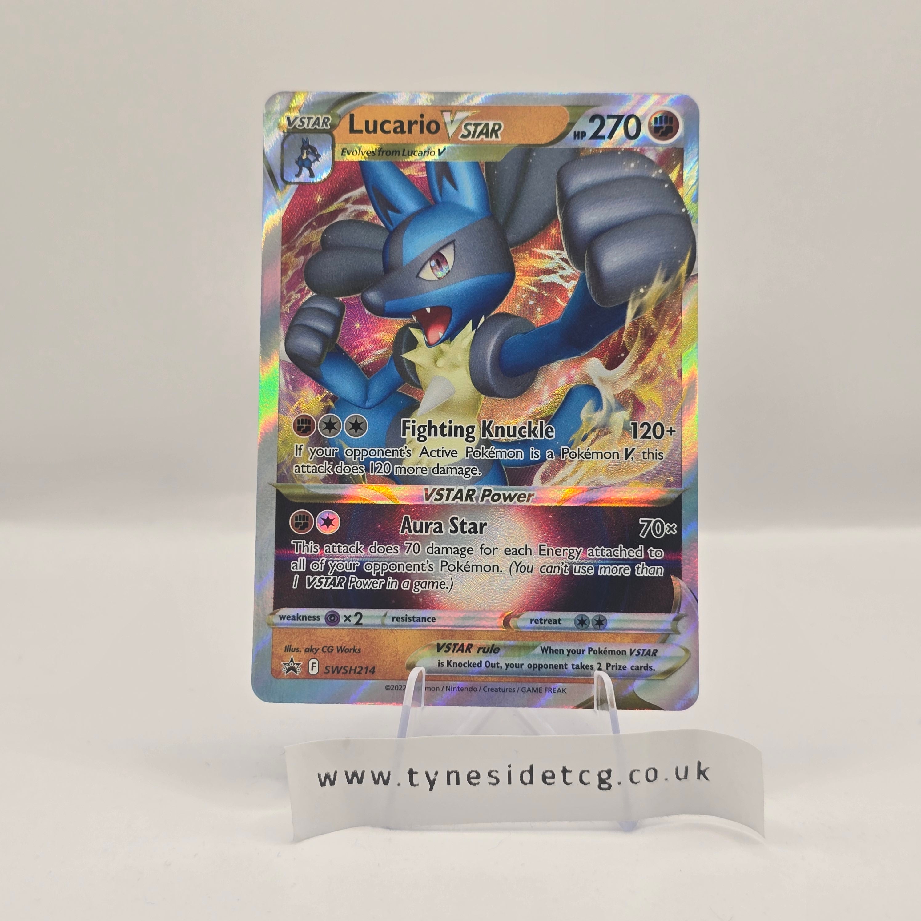 Lucario VSTAR SWSH214 – Sword & Shield Promo (English Single)