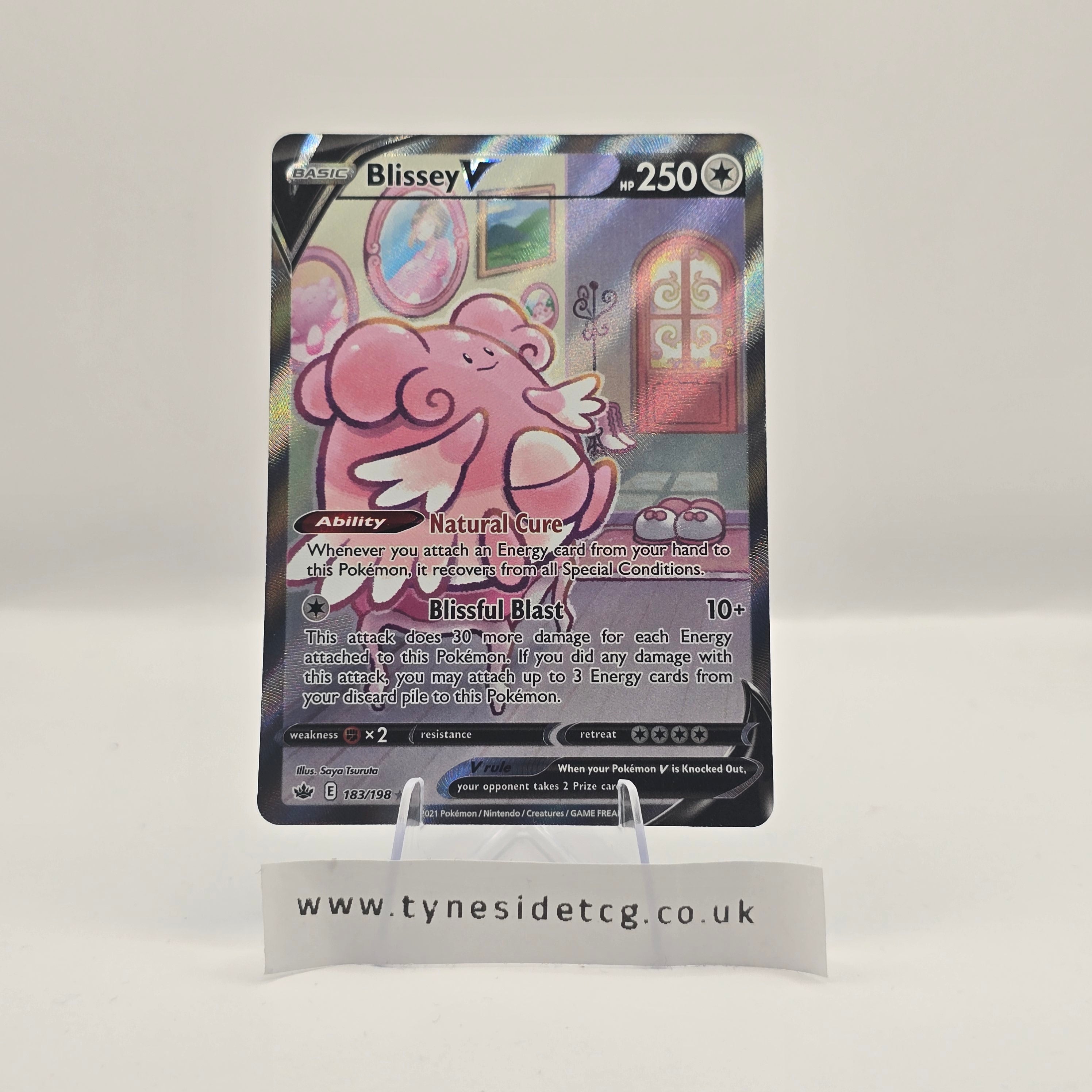 Blissey V 183/198 – Chilling Reign (English Single)