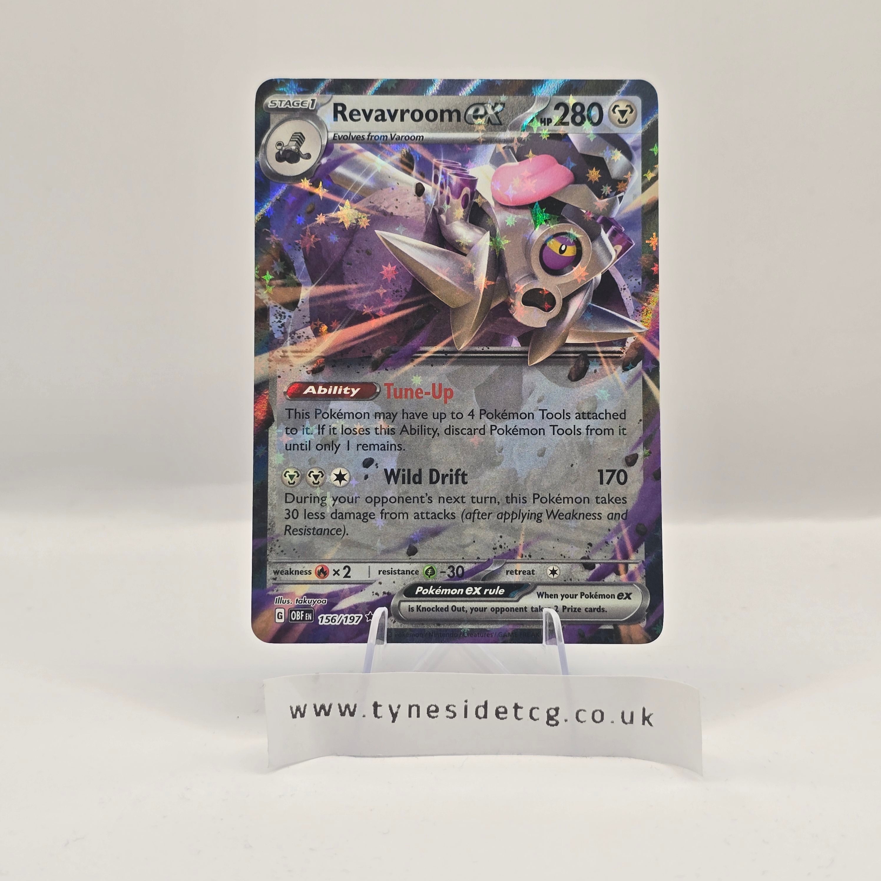 Revavroom EX 156/197 – Obsidian Flames (English Single)