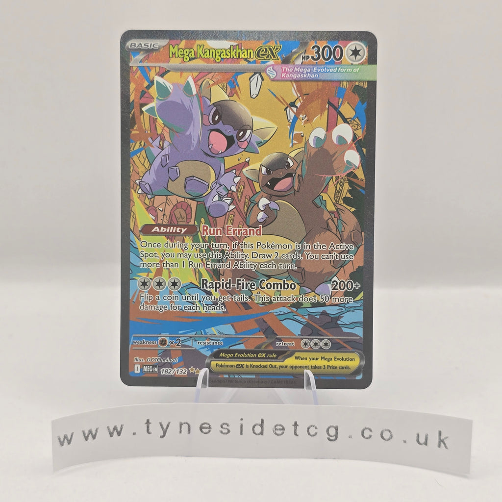 Mega Kangaskhan ex 182/132 - Mega Evolution (English Single)