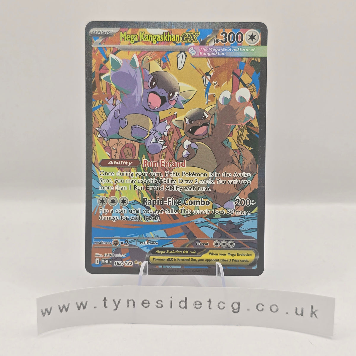 Mega Kangaskhan ex 182/132 - Mega Evolution (English Single)