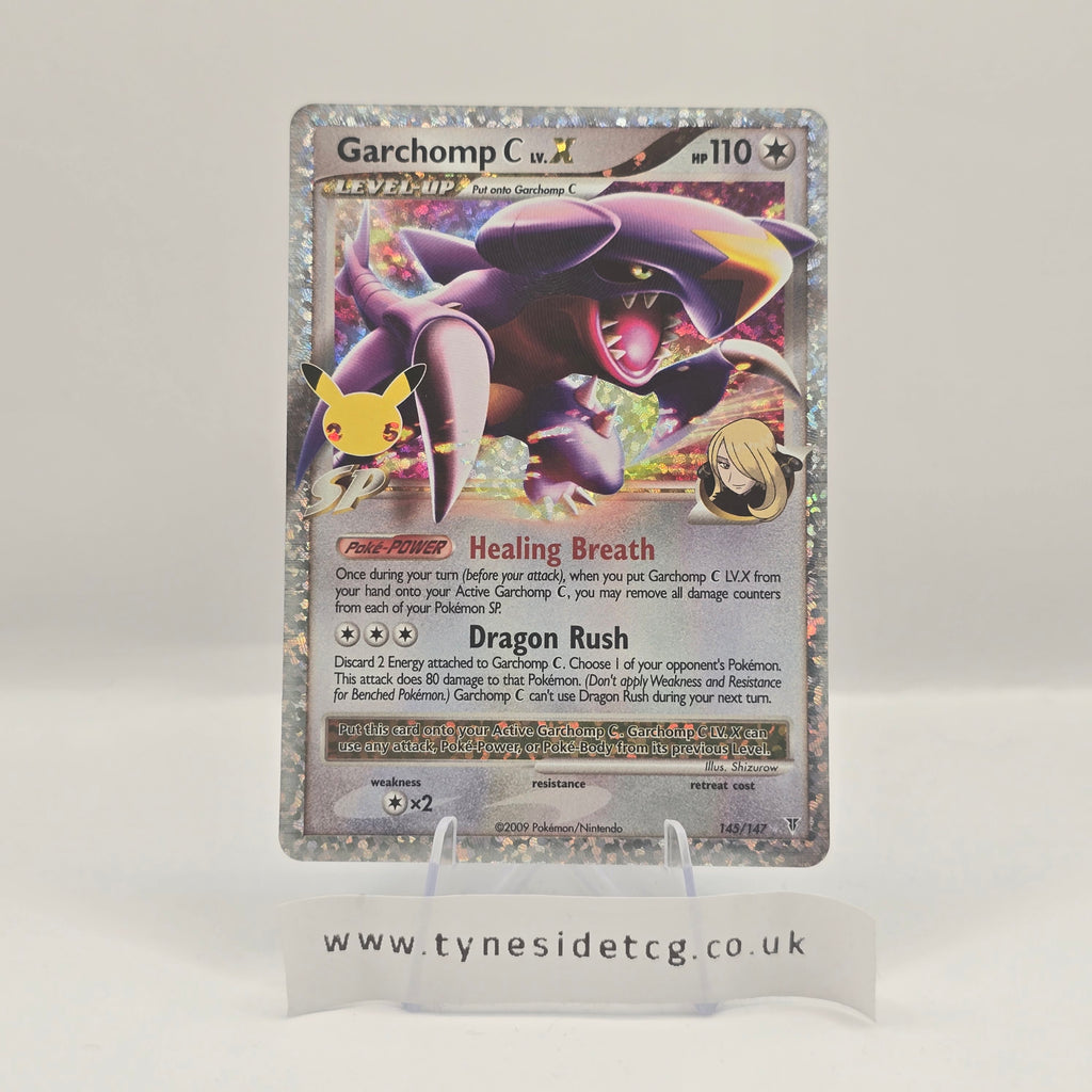 Garchomp C LV.X 145/147 - Celebrations (English Pokemon TCG Single)
