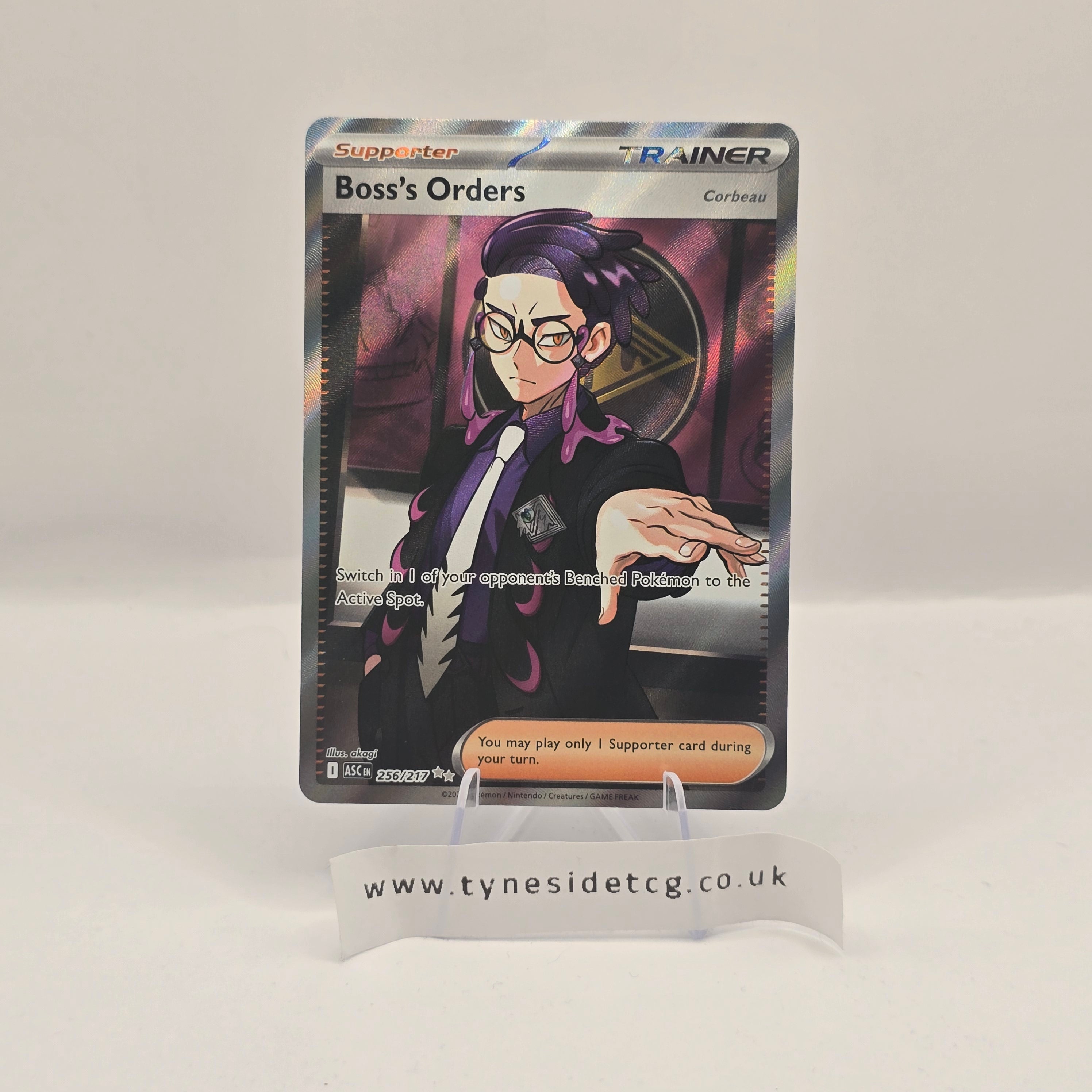 Boss's Orders 256/217 – Ascended Heroes (English Single)