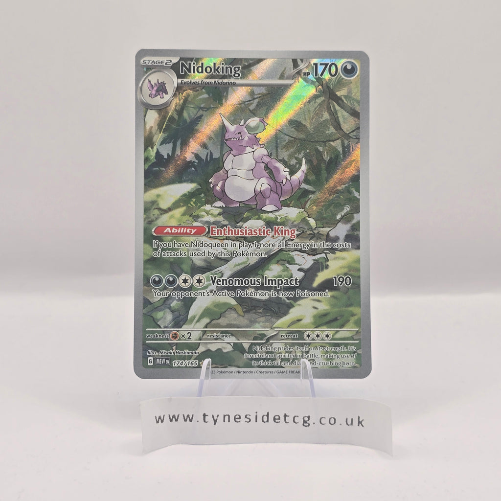 Nidoking 174/165 – 151 (English Single)