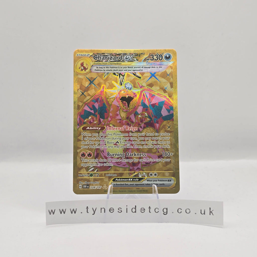 Charizard ex 228/197 - Obsidian Flames (English Single)